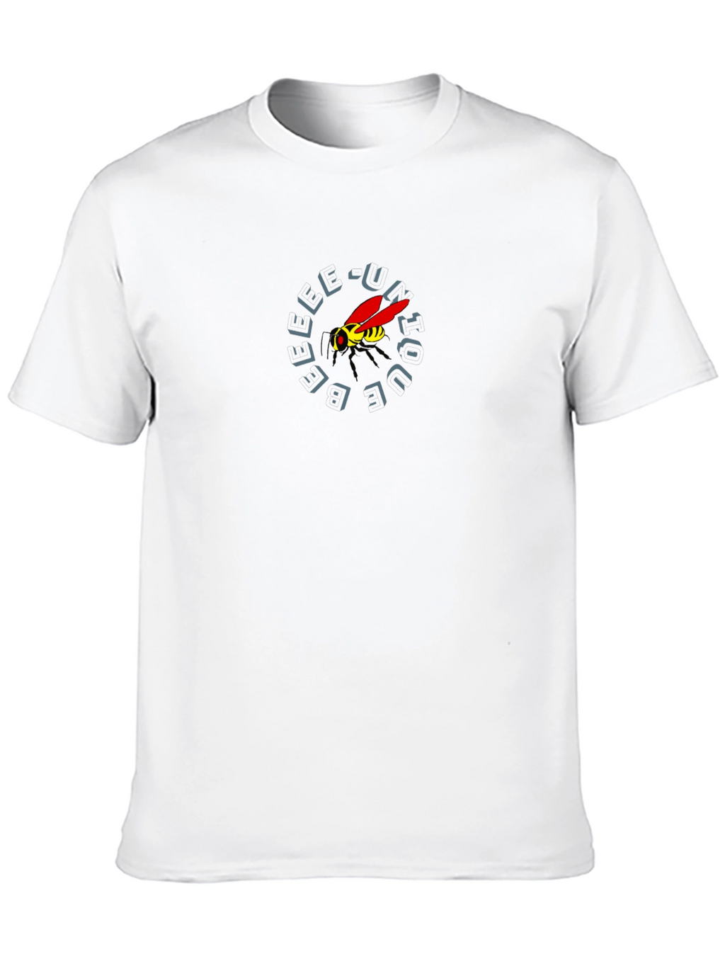 Graphic Tee: Abstract Wasp Design