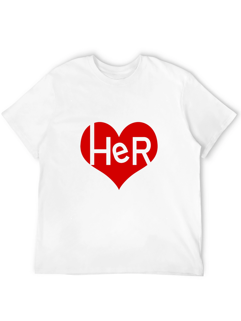 Her Heart Valentines Day T-Shirt