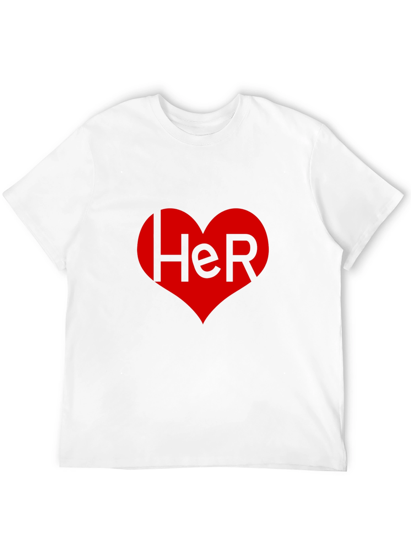 Her Heart Valentines Day T-Shirt