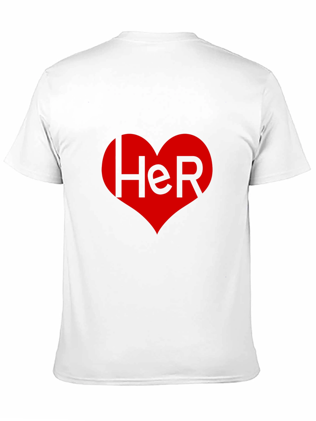 Her Heart Valentines Day T-Shirt