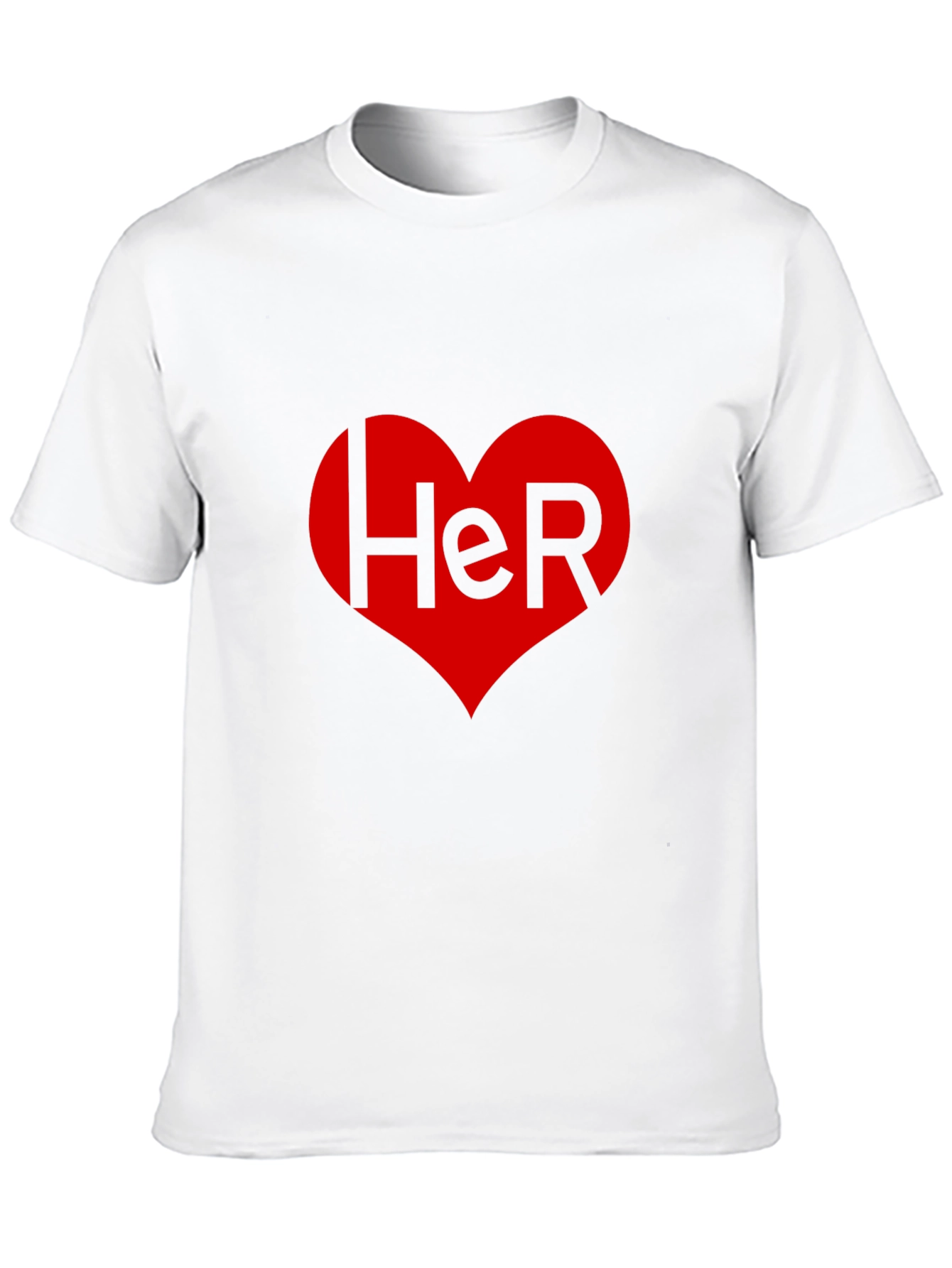 Her Heart Valentines Day T-Shirt