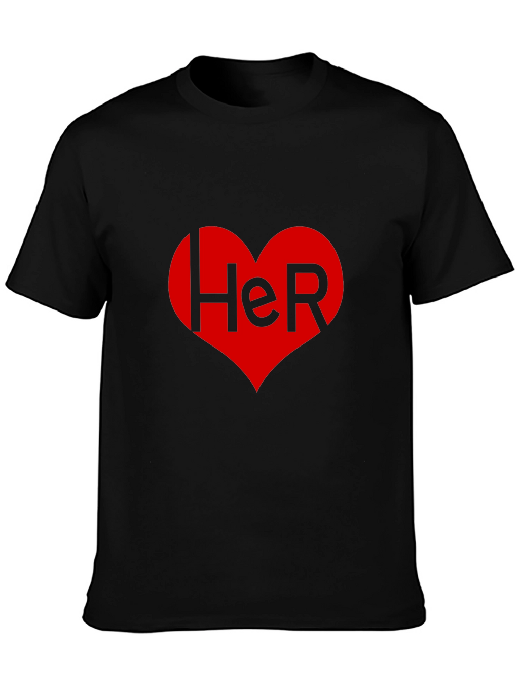 Her Heart Valentines Day T-Shirt