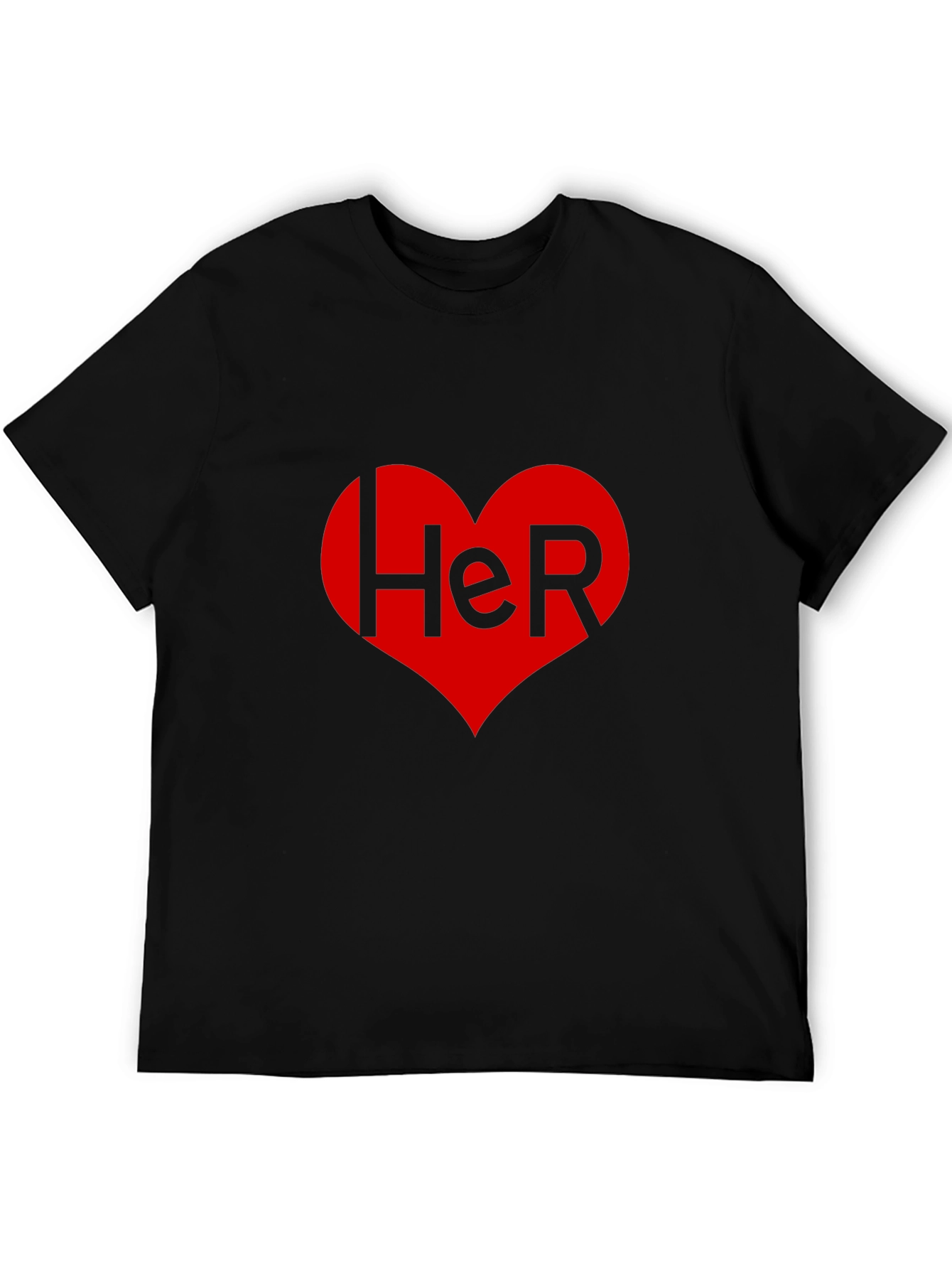 Her Heart Valentines Day T-Shirt