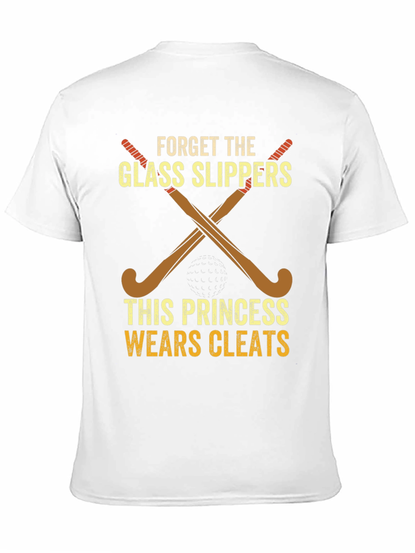 Princess Wears Cleats Hockey T-Shirt