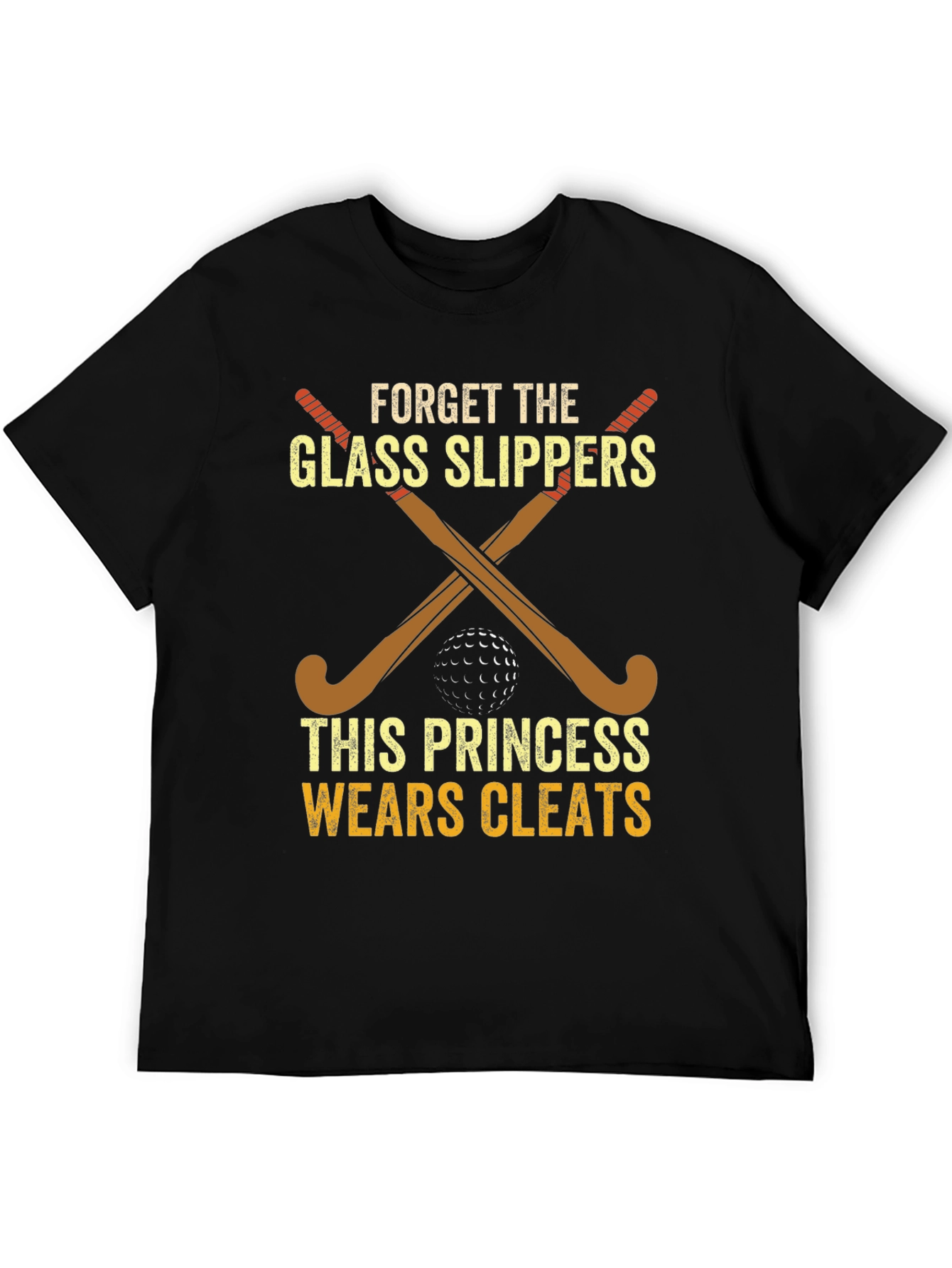 Princess Wears Cleats Hockey T-Shirt