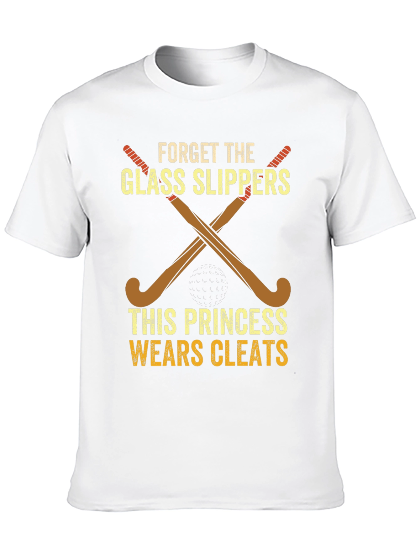 Princess Wears Cleats Hockey T-Shirt
