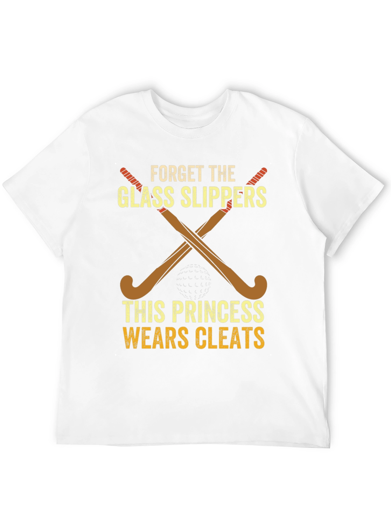 Princess Wears Cleats Hockey T-Shirt