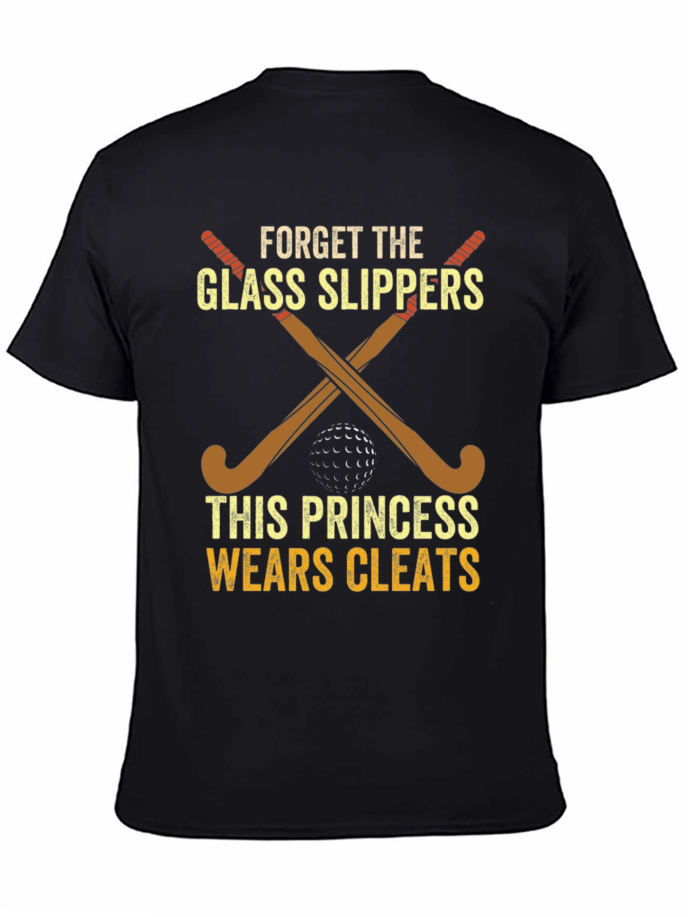 Princess Wears Cleats Hockey T-Shirt
