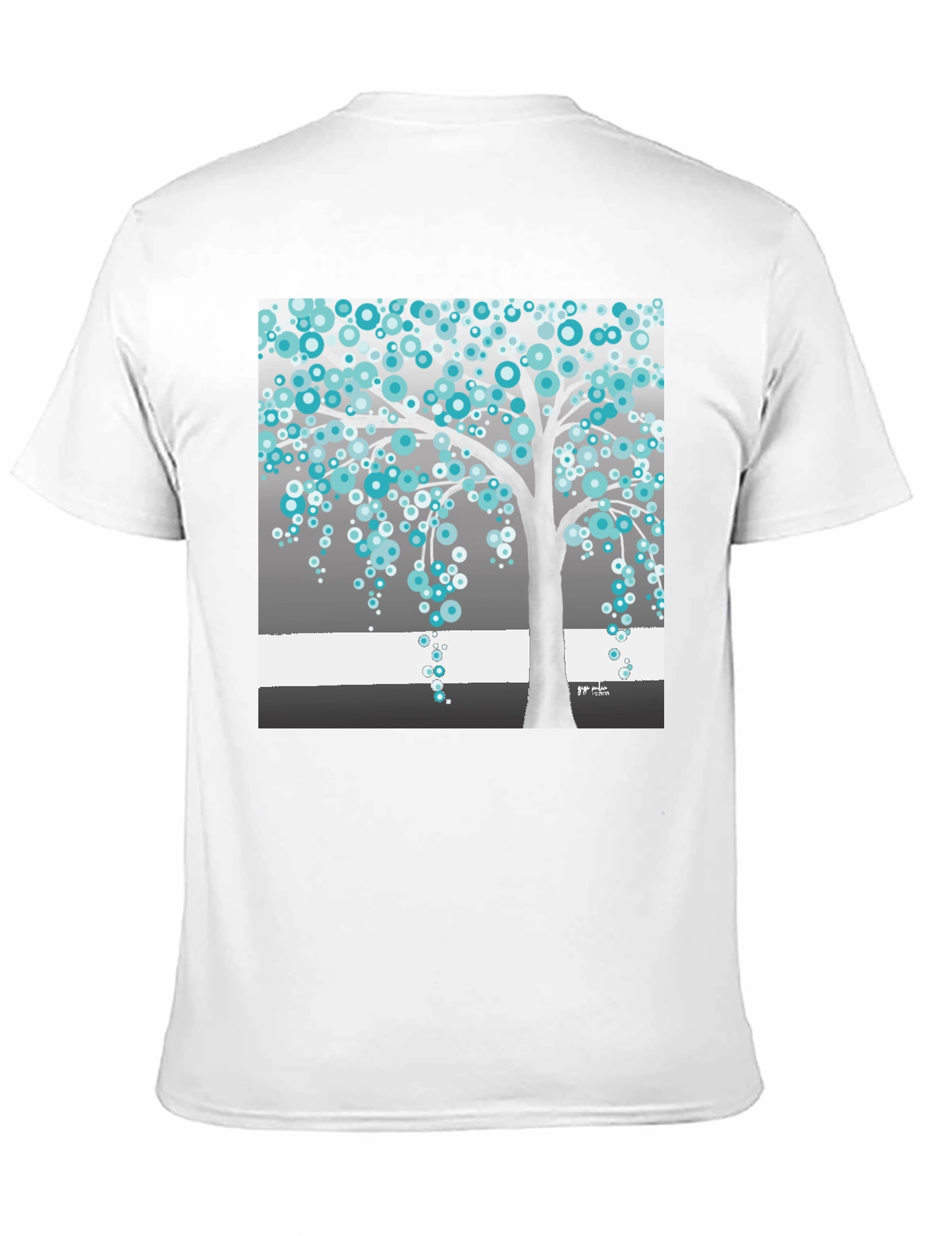 Abstract Tree Graphic Tee - Stylish Unisex T-Shirt