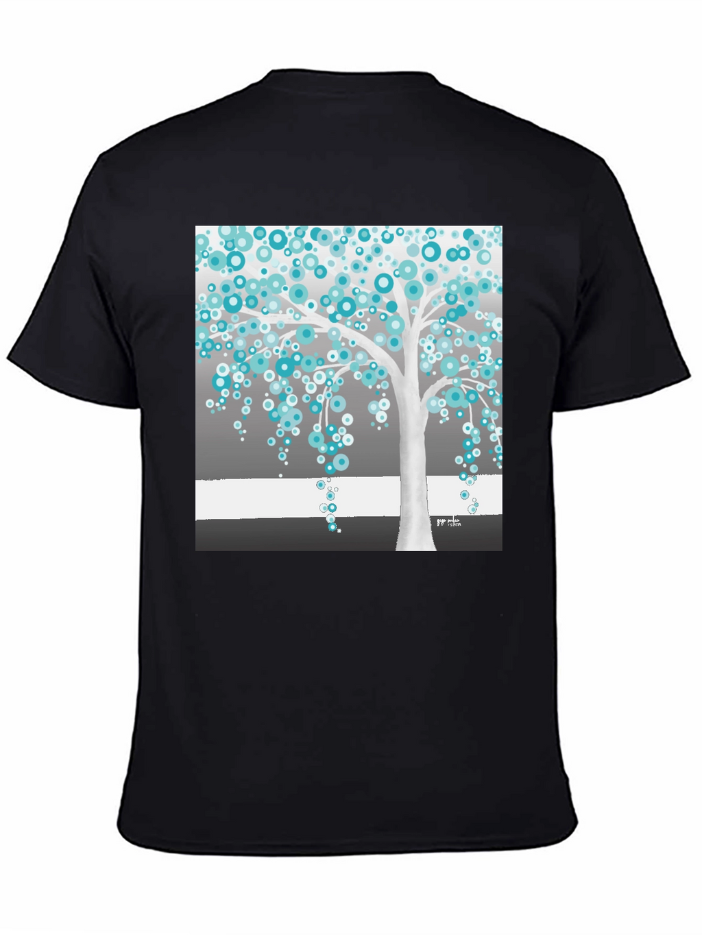 Abstract Tree Graphic Tee - Stylish Unisex T-Shirt