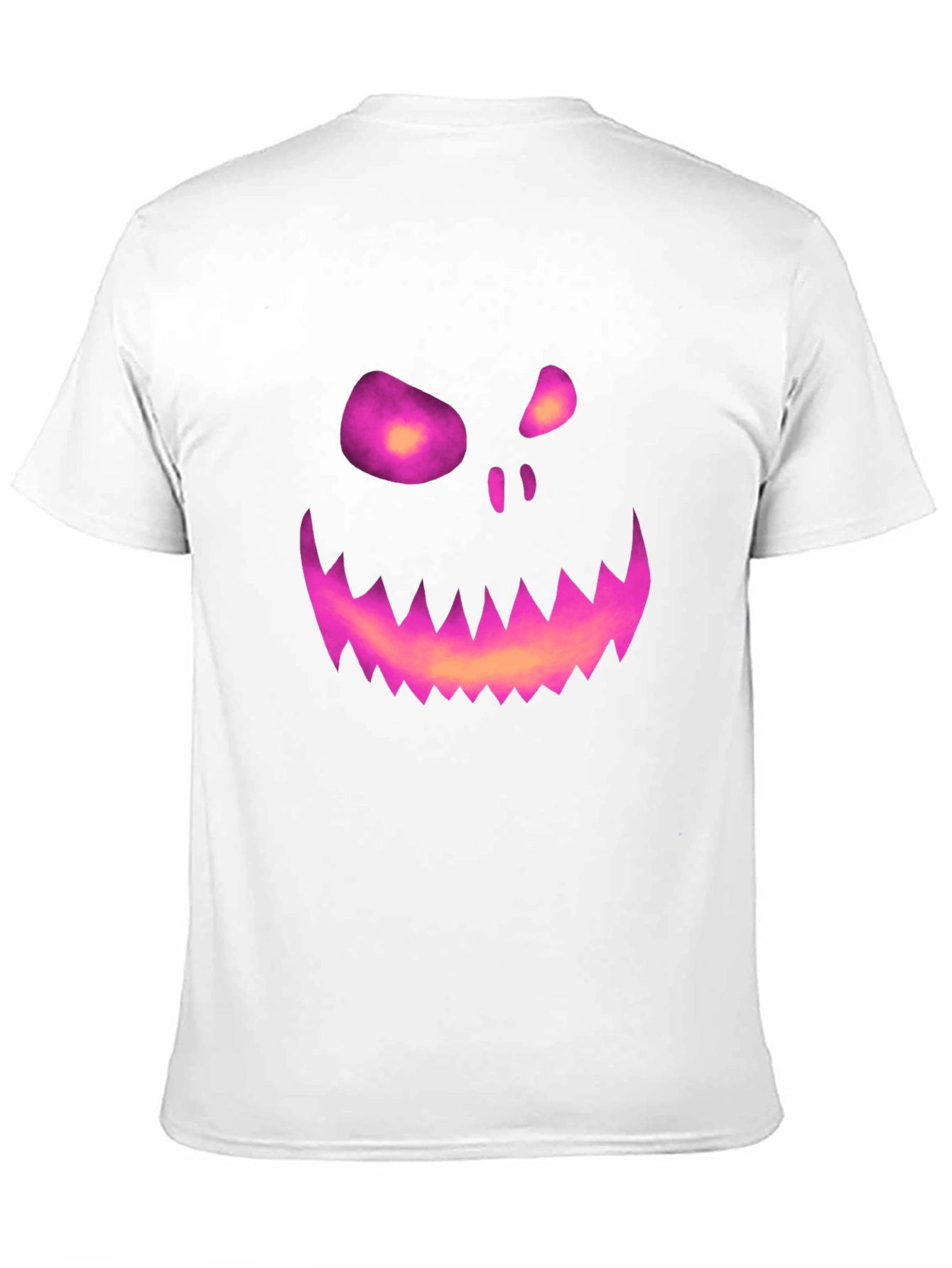 Halloween Pumpkin Face Graphic Tee