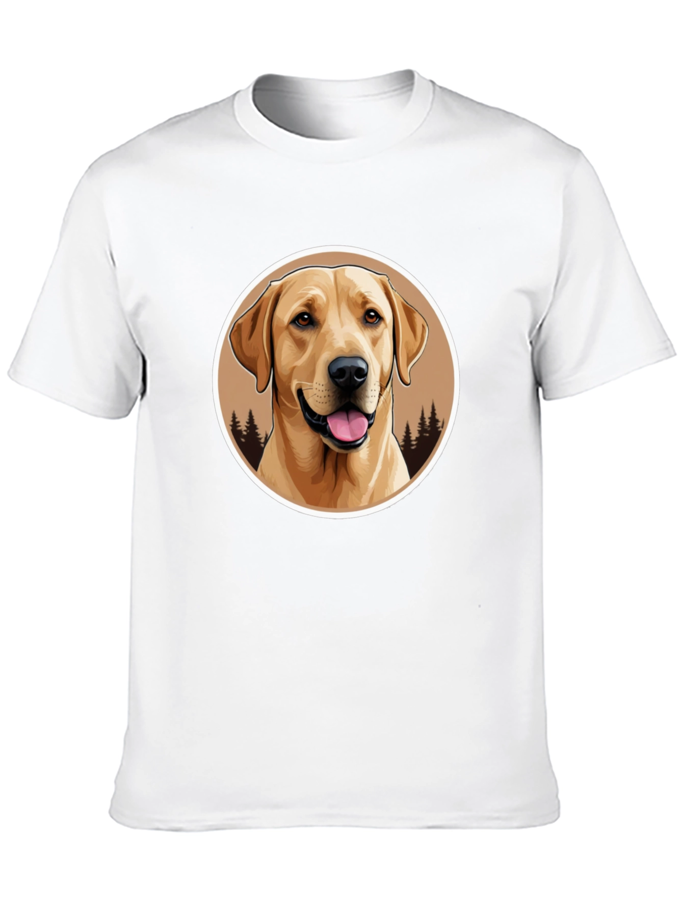 Labrador Retriever Graphic Tee - Black