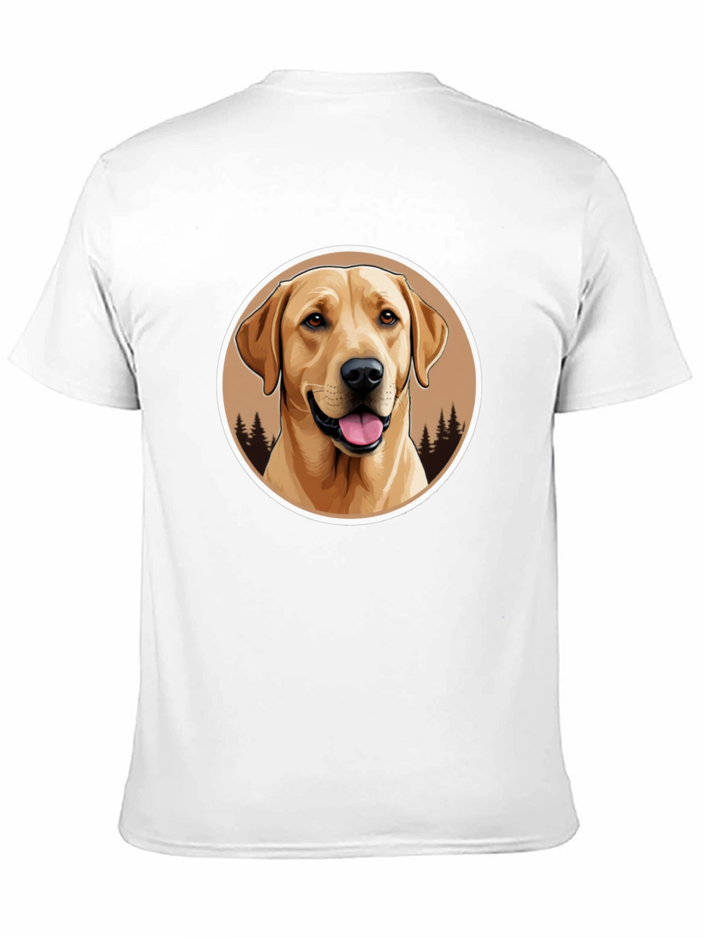 Labrador Retriever Graphic Tee - Black