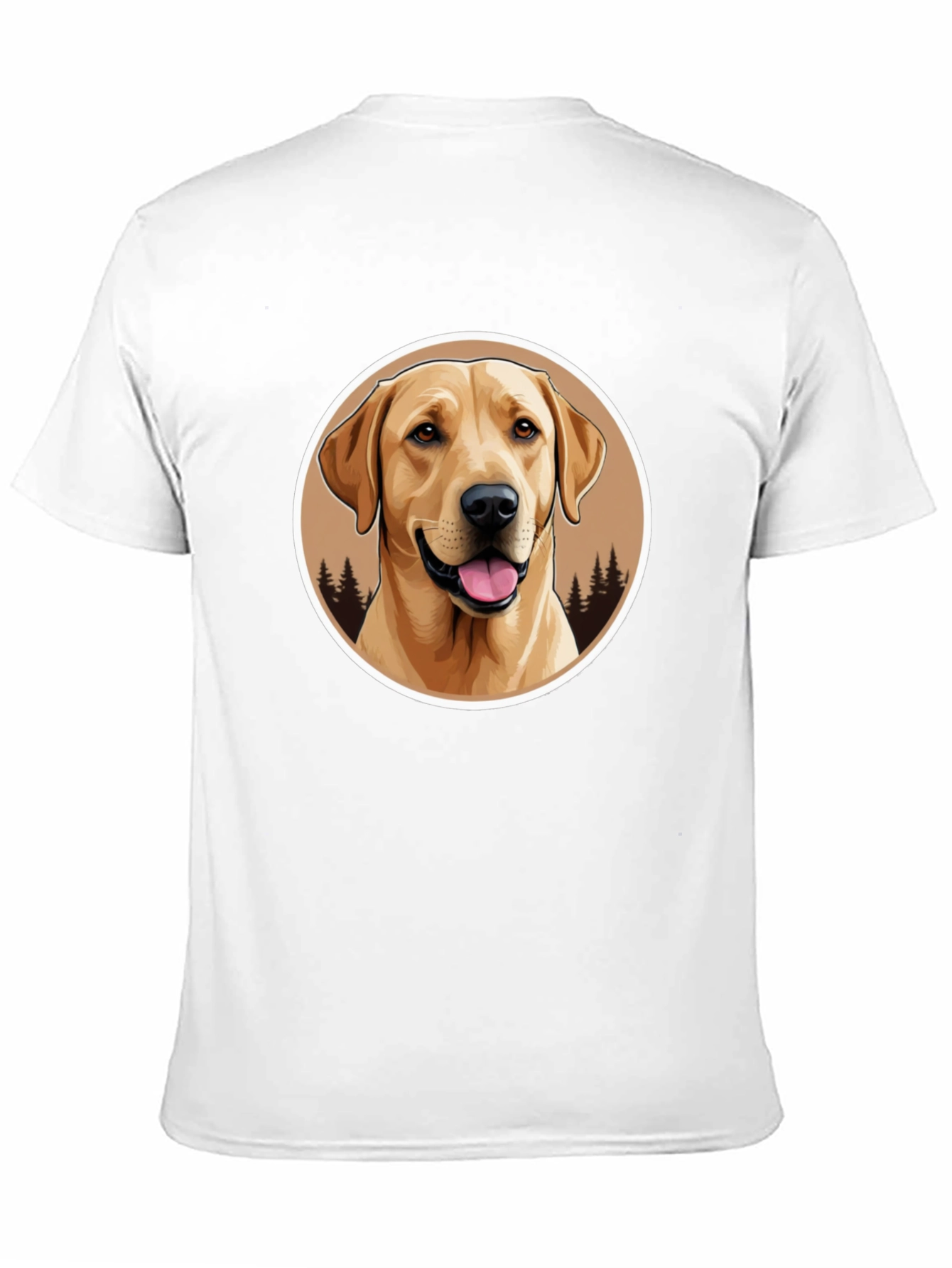 Labrador Retriever Graphic Tee - Black