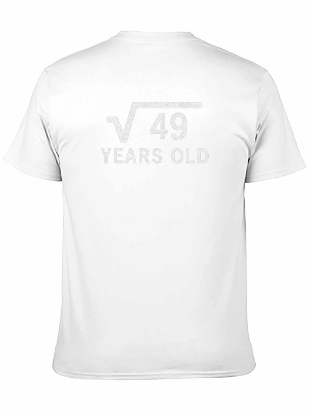Funny 49th Birthday Square Root T-Shirt