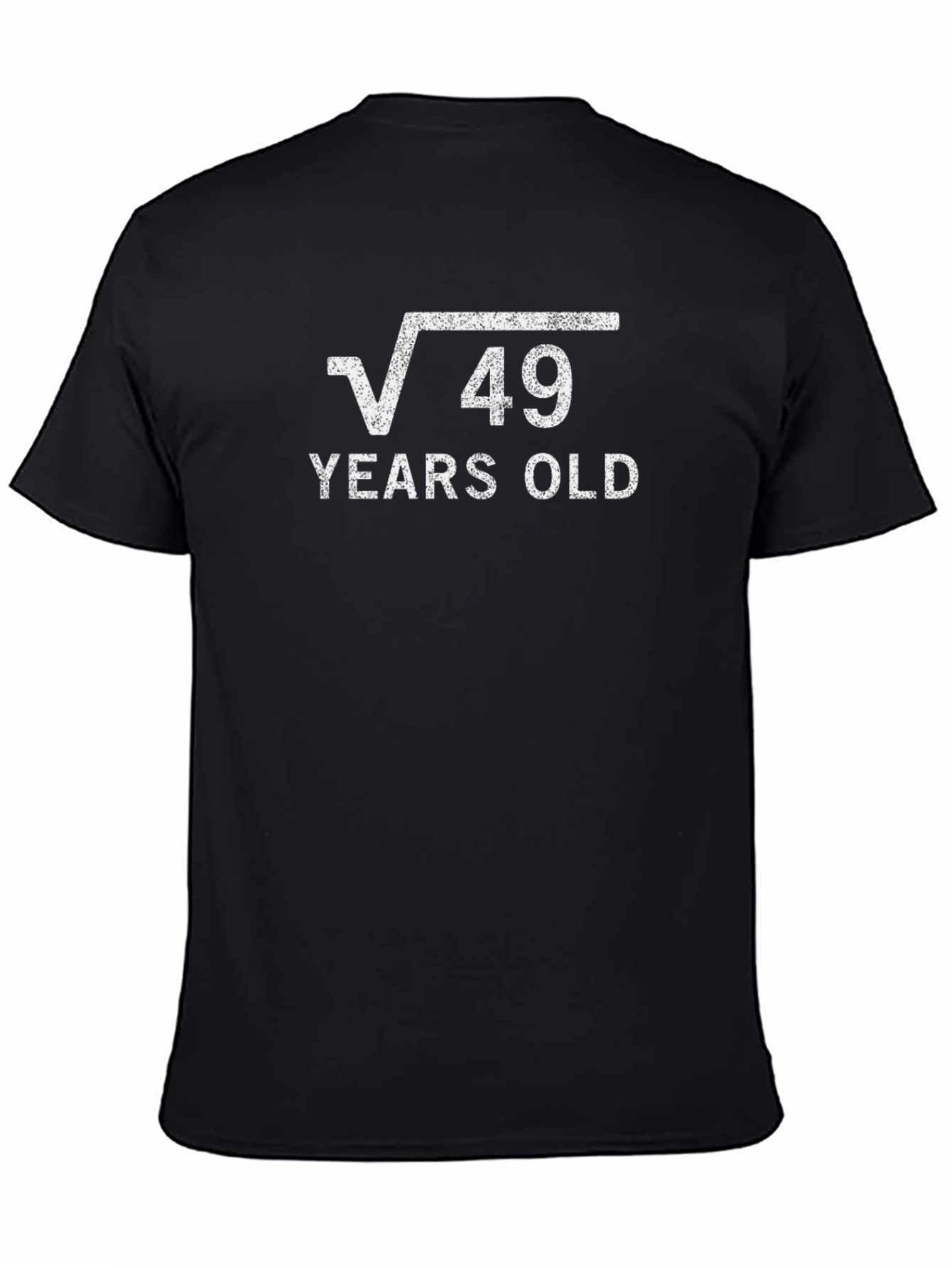 Funny 49th Birthday Square Root T-Shirt