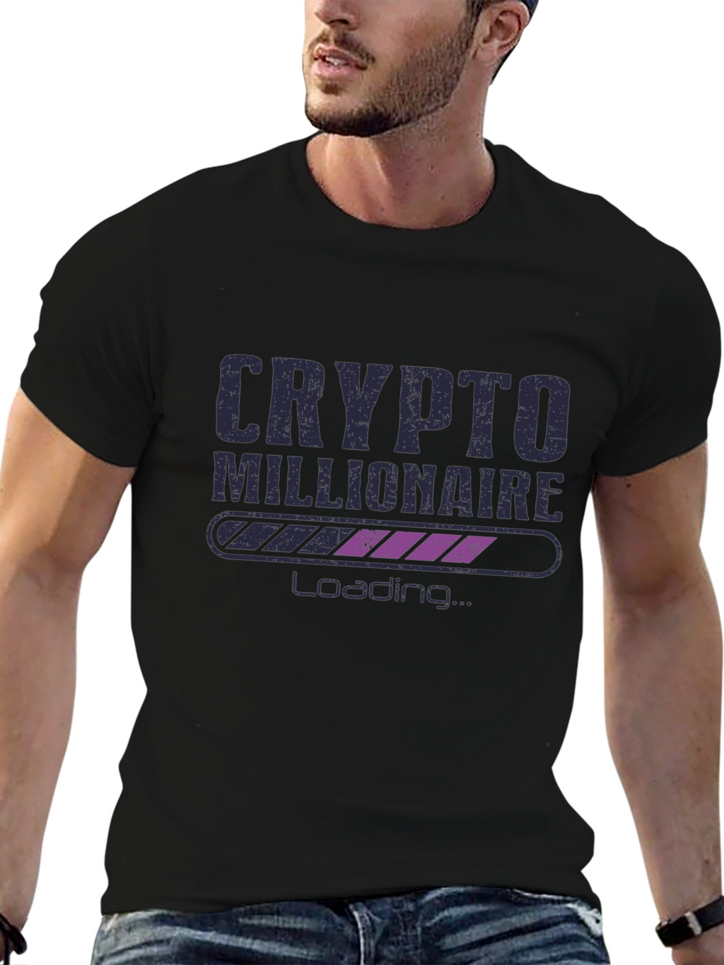 Crypto Millionaire Loading T-Shirt