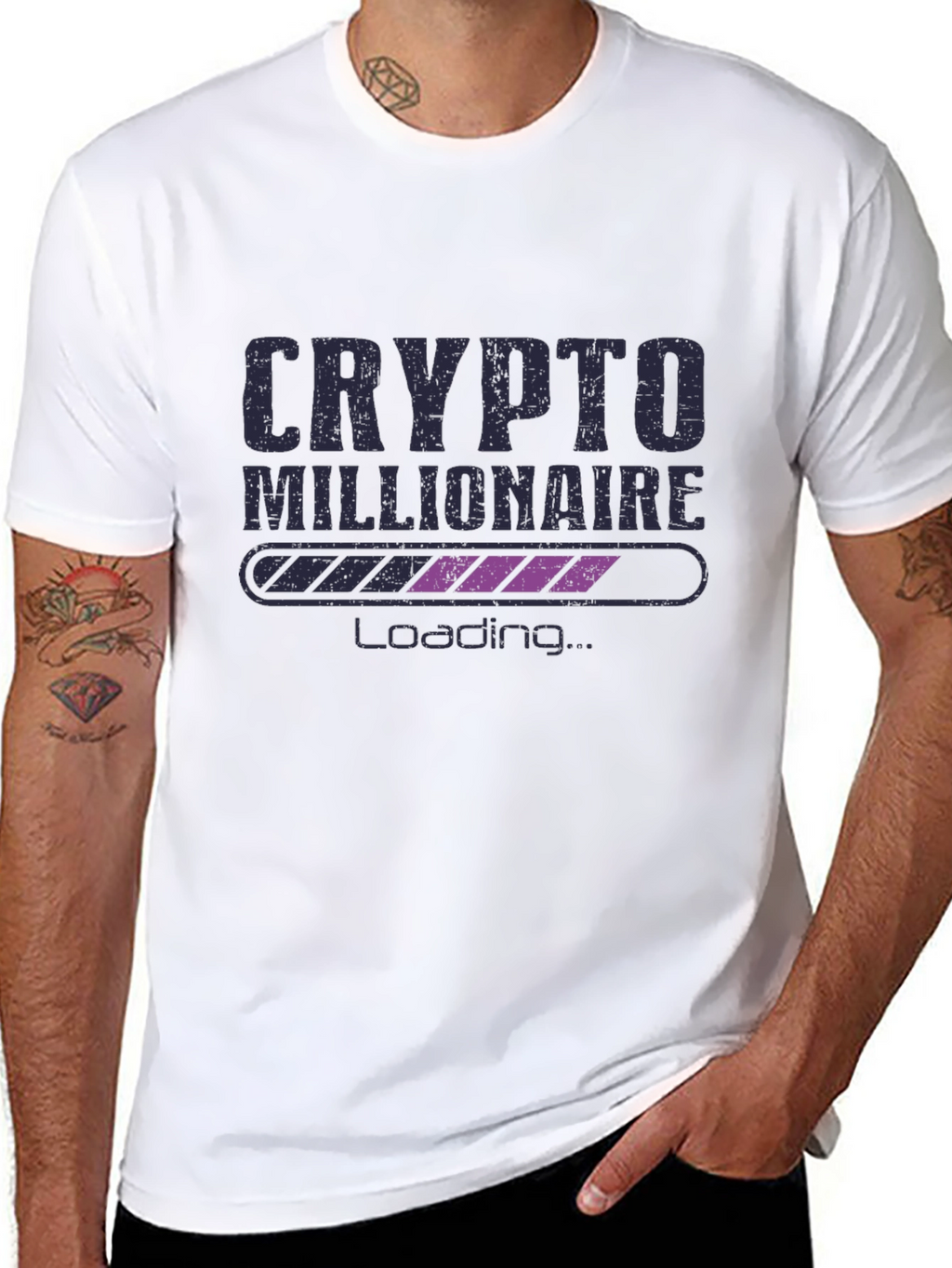 Crypto Millionaire Loading T-Shirt