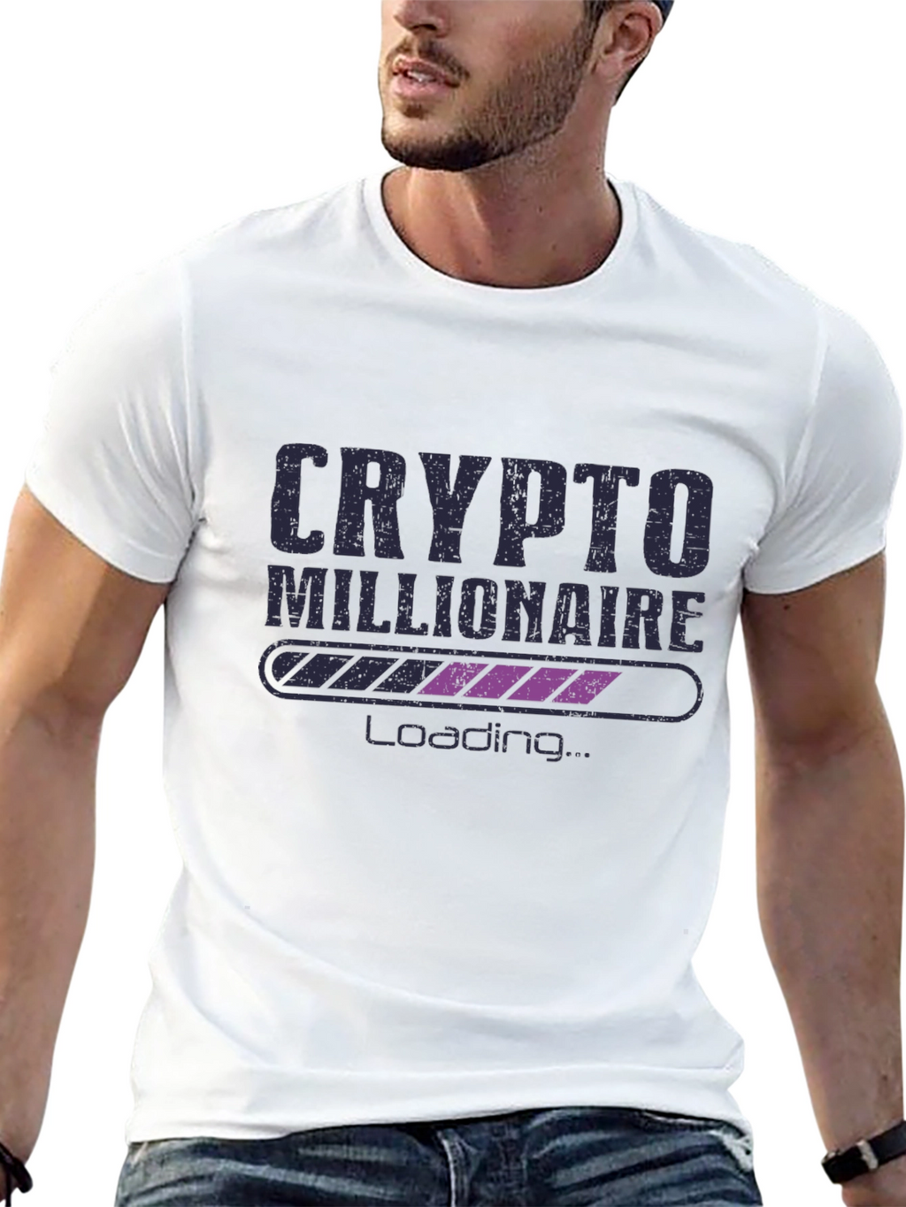 Crypto Millionaire Loading T-Shirt