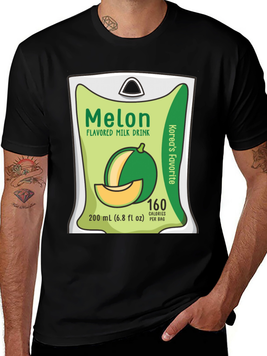 Melon Milk Drink T-Shirt - Koreas Favorite