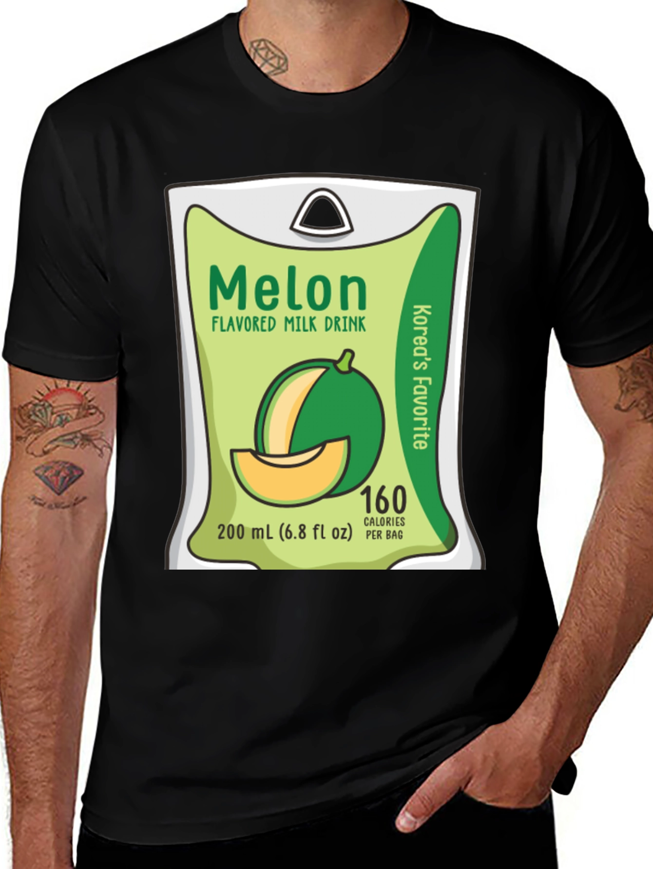 Melon Milk Drink T-Shirt - Koreas Favorite