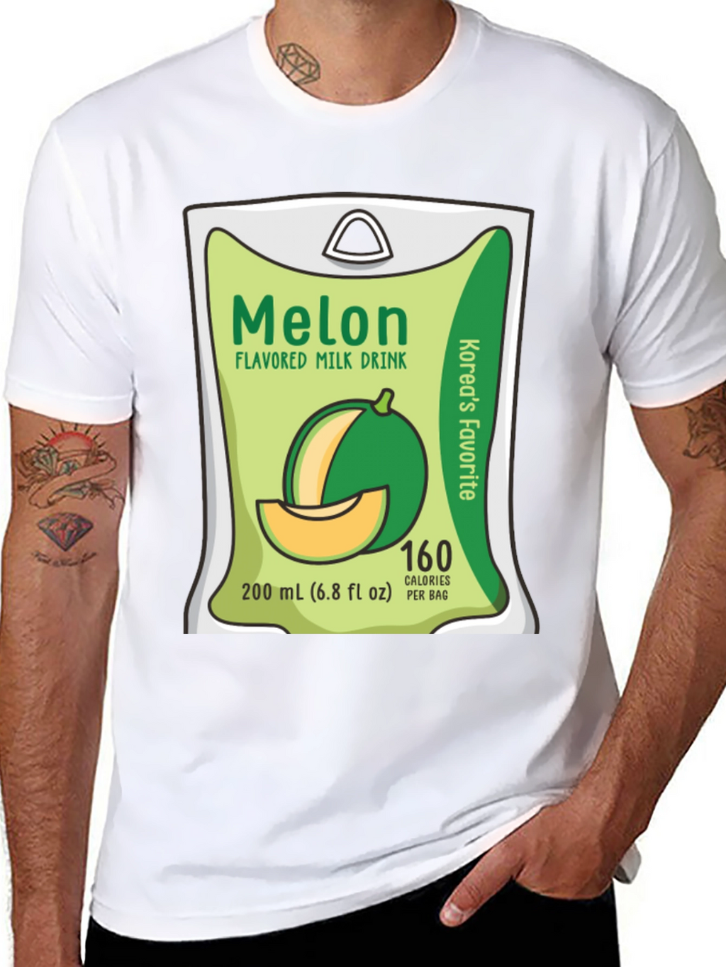 Melon Milk Drink T-Shirt - Koreas Favorite