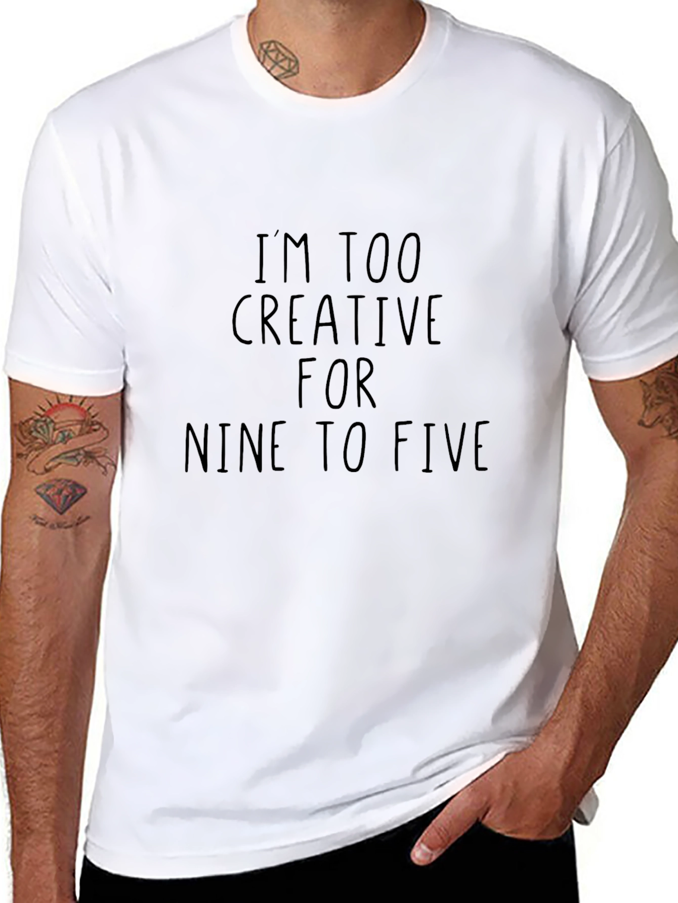 Creative Freedom T-Shirt - Black Graphic Tee