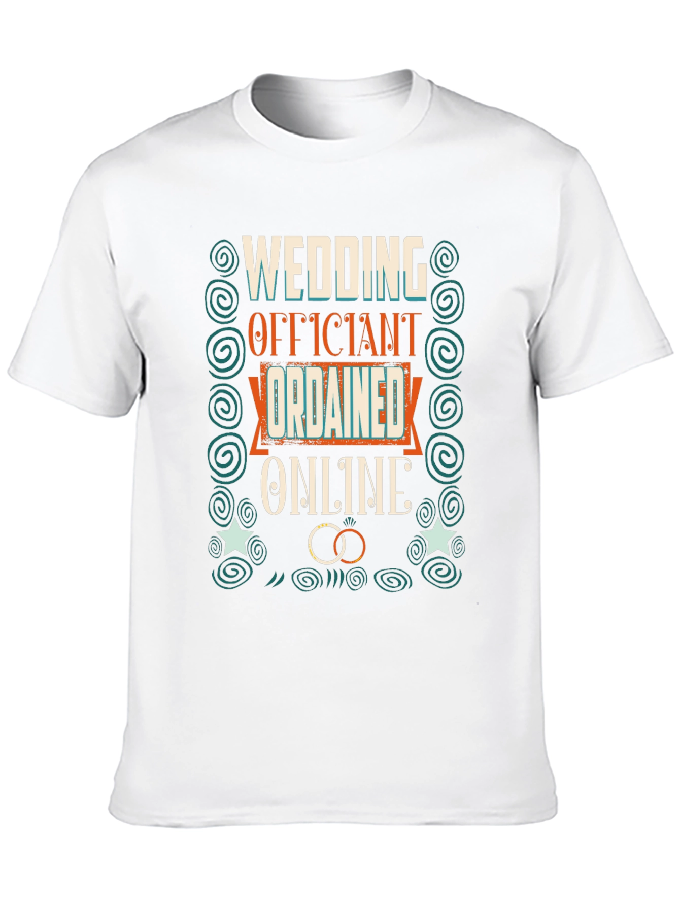 Wedding Officiant Ordained Online T-Shirt