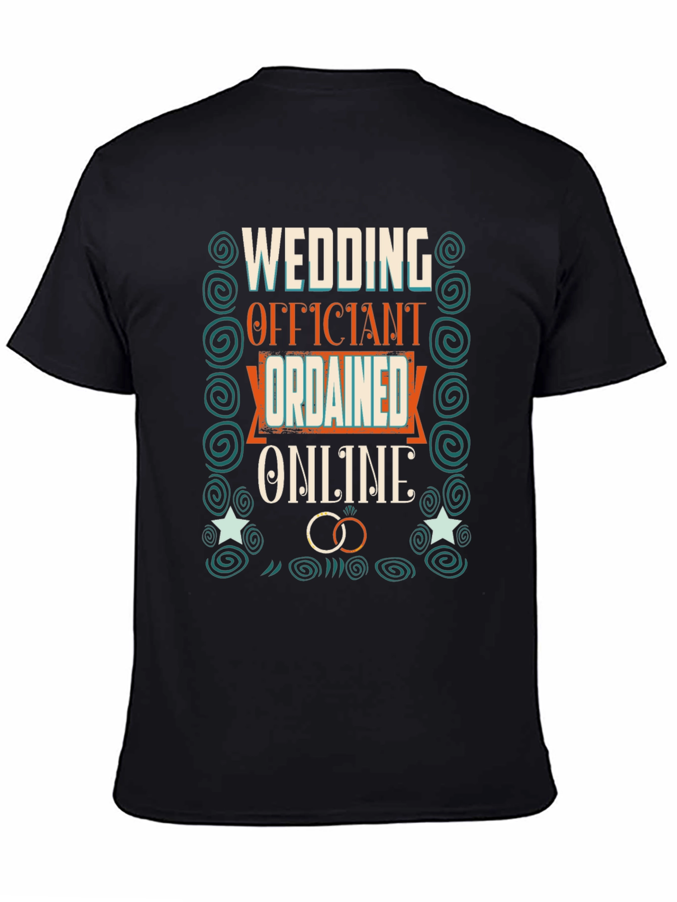 Wedding Officiant Ordained Online T-Shirt
