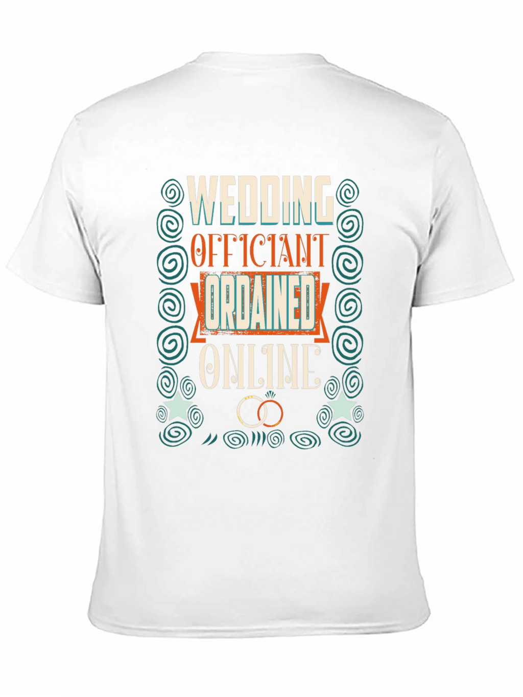 Wedding Officiant Ordained Online T-Shirt