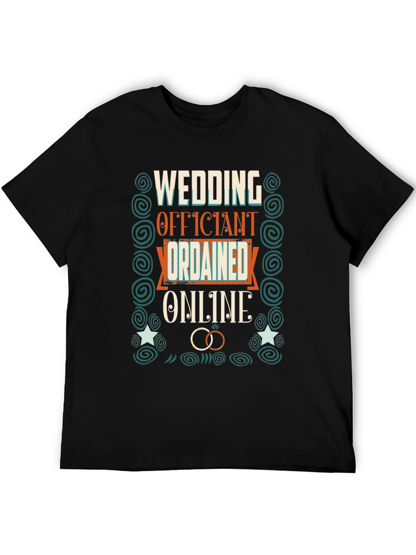 Wedding Officiant Ordained Online T-Shirt