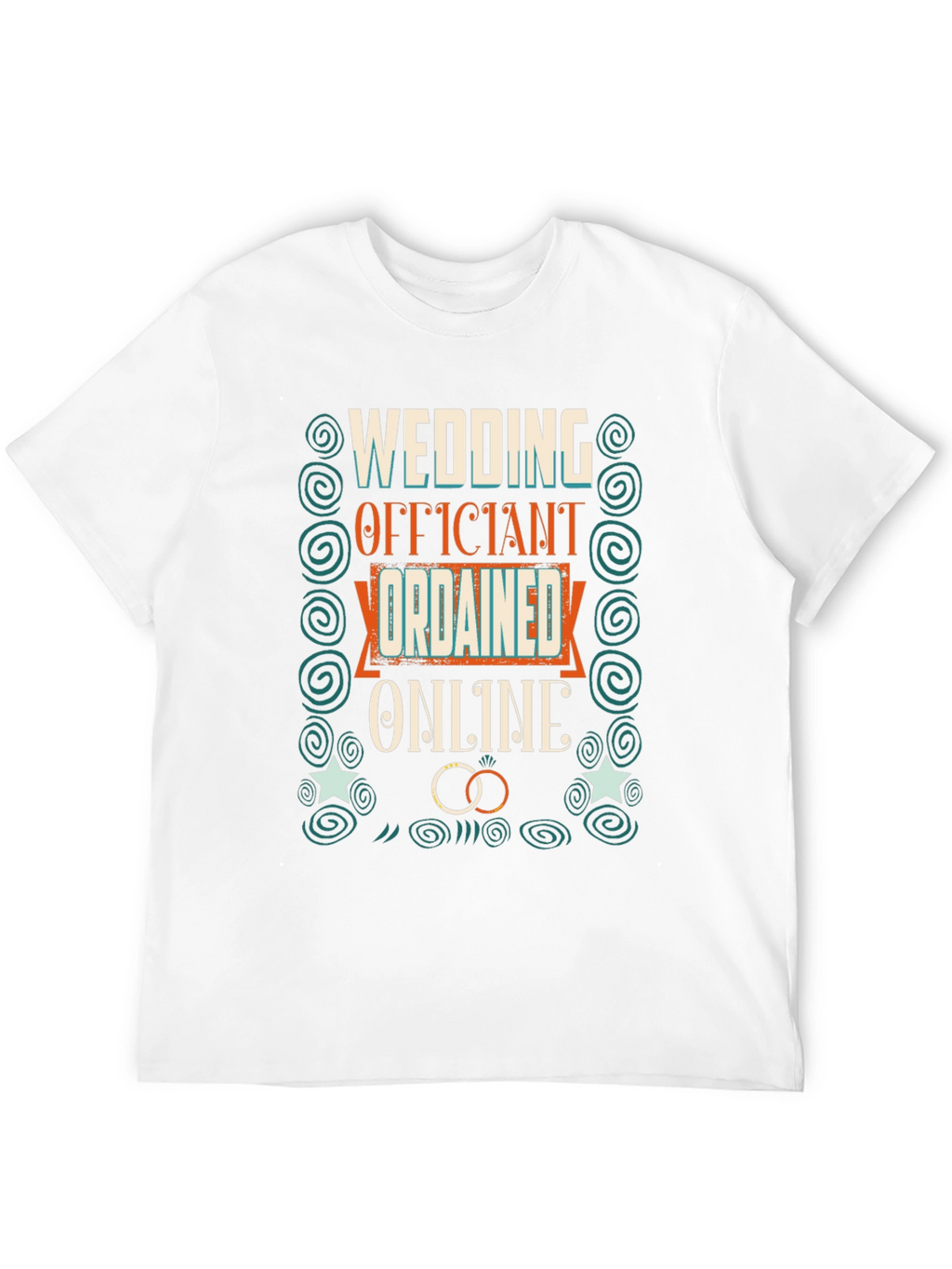 Wedding Officiant Ordained Online T-Shirt