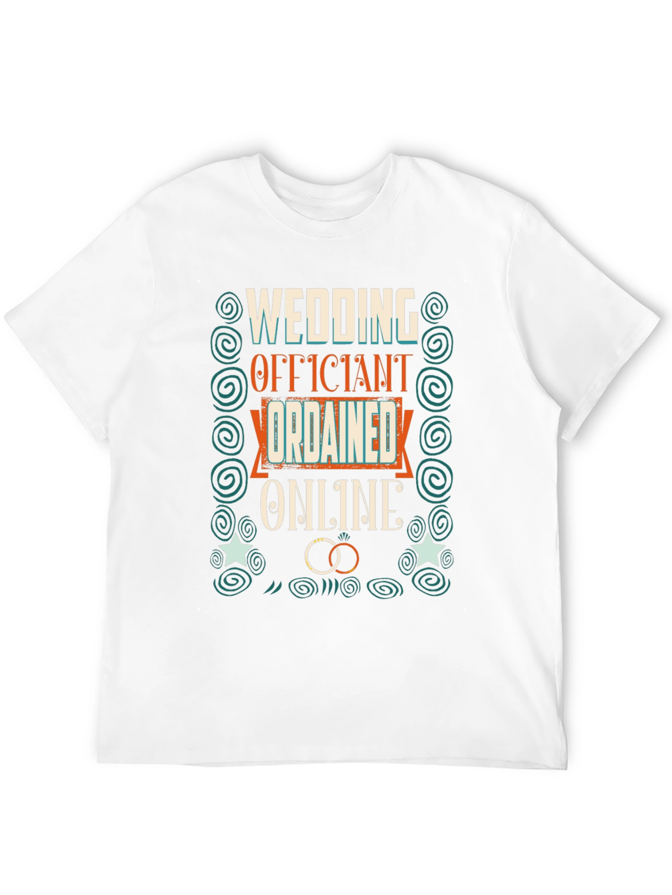 Wedding Officiant Ordained Online T-Shirt