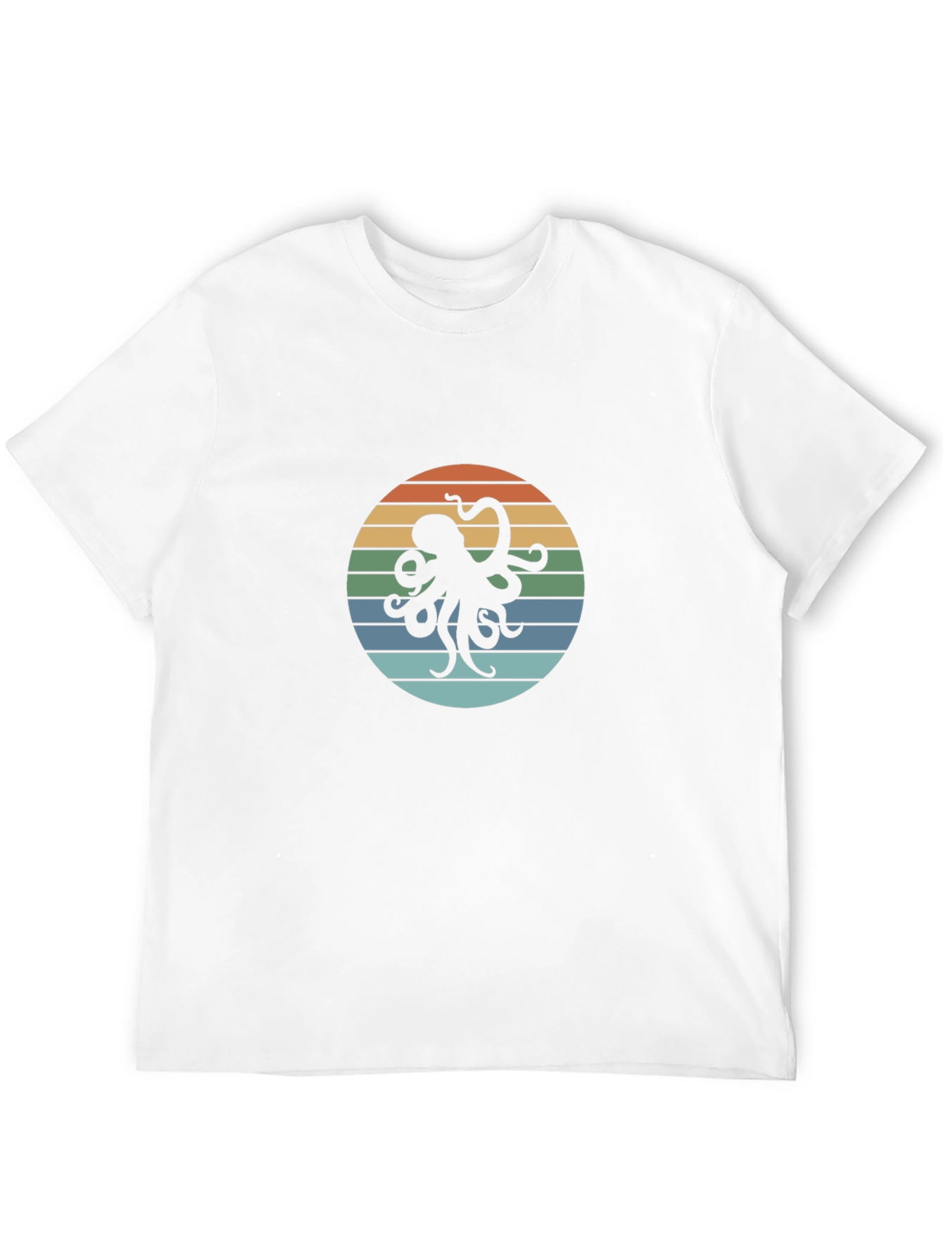Retro Octopus Graphic T-Shirt - Stylish & Unique