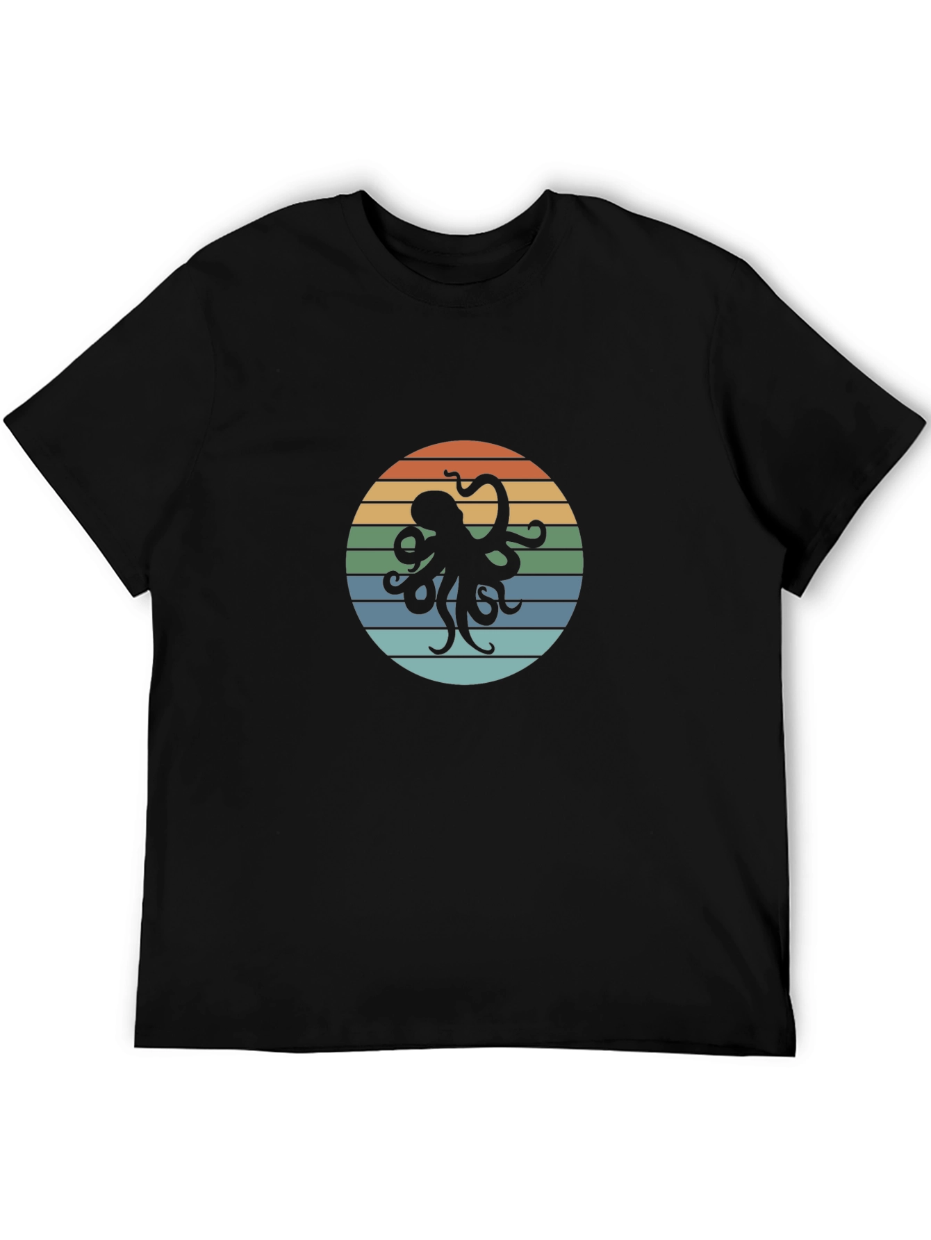 Retro Octopus Graphic T-Shirt - Stylish & Unique