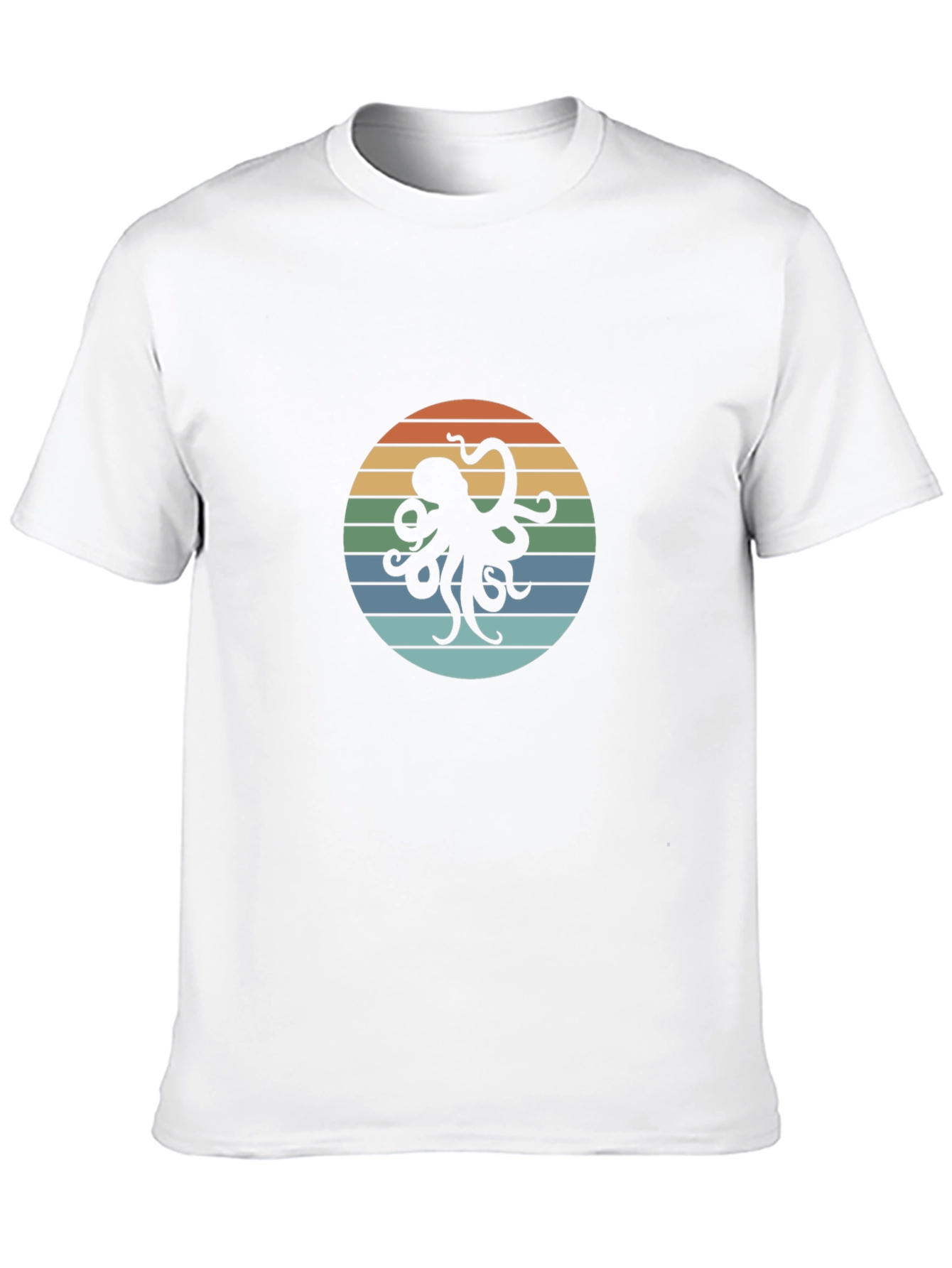 Retro Octopus Graphic T-Shirt - Stylish & Unique