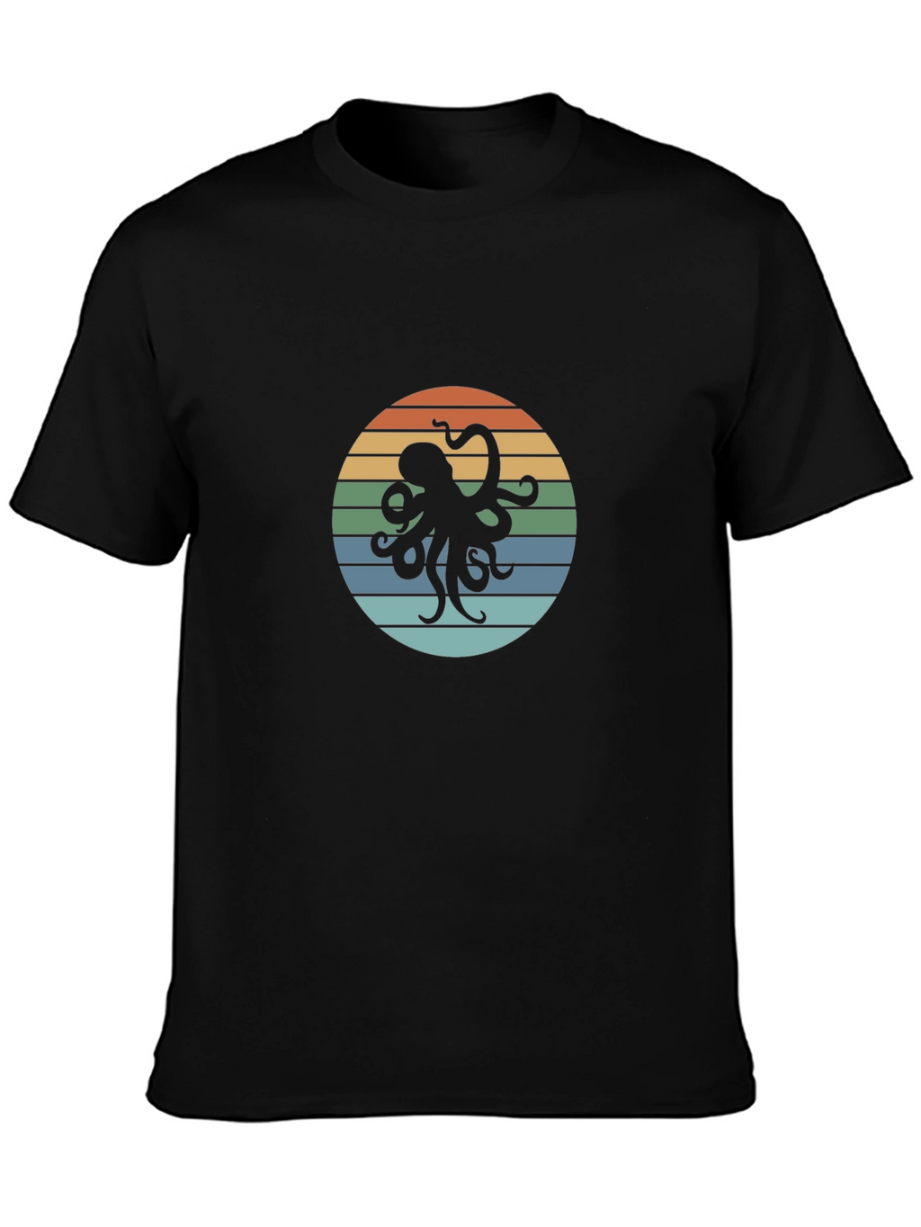 Retro Octopus Graphic T-Shirt - Stylish & Unique