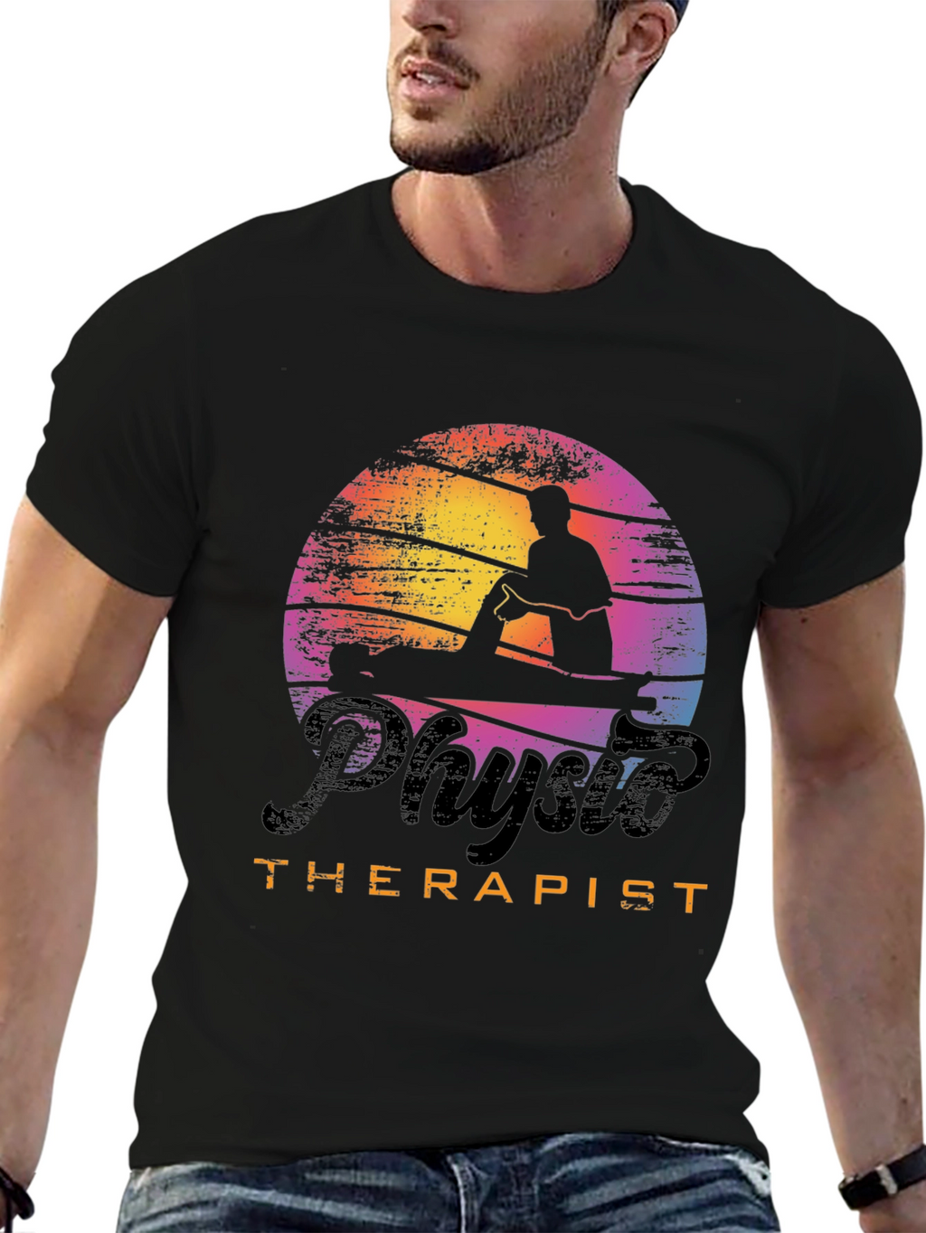 Physio Therapist Graphic T-Shirt - Stylish & Comfortable