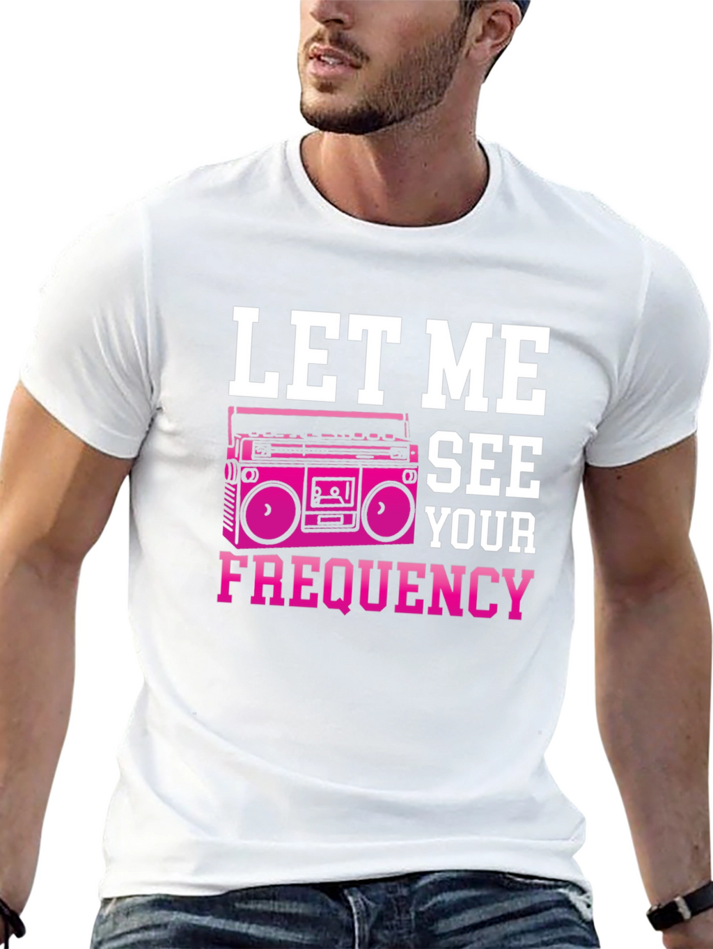 Let Me See Your Frequency Retro T-Shirt