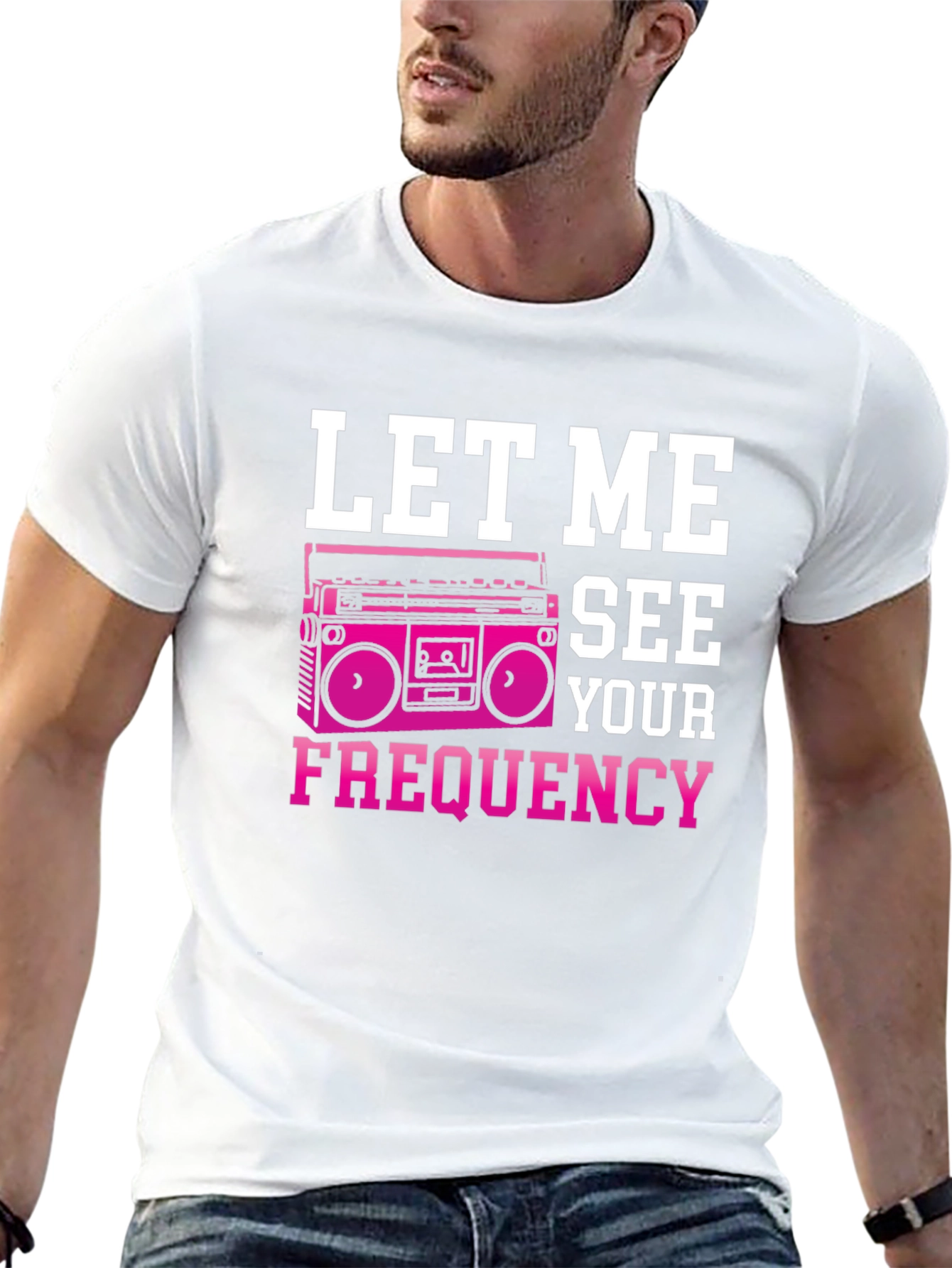 Let Me See Your Frequency Retro T-Shirt