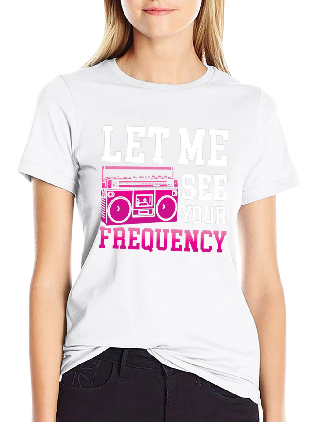 Let Me See Your Frequency Retro T-Shirt