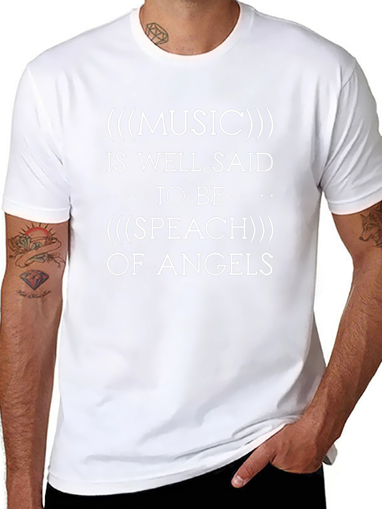 Music and Speech of Angels Graphic T-Shirt
