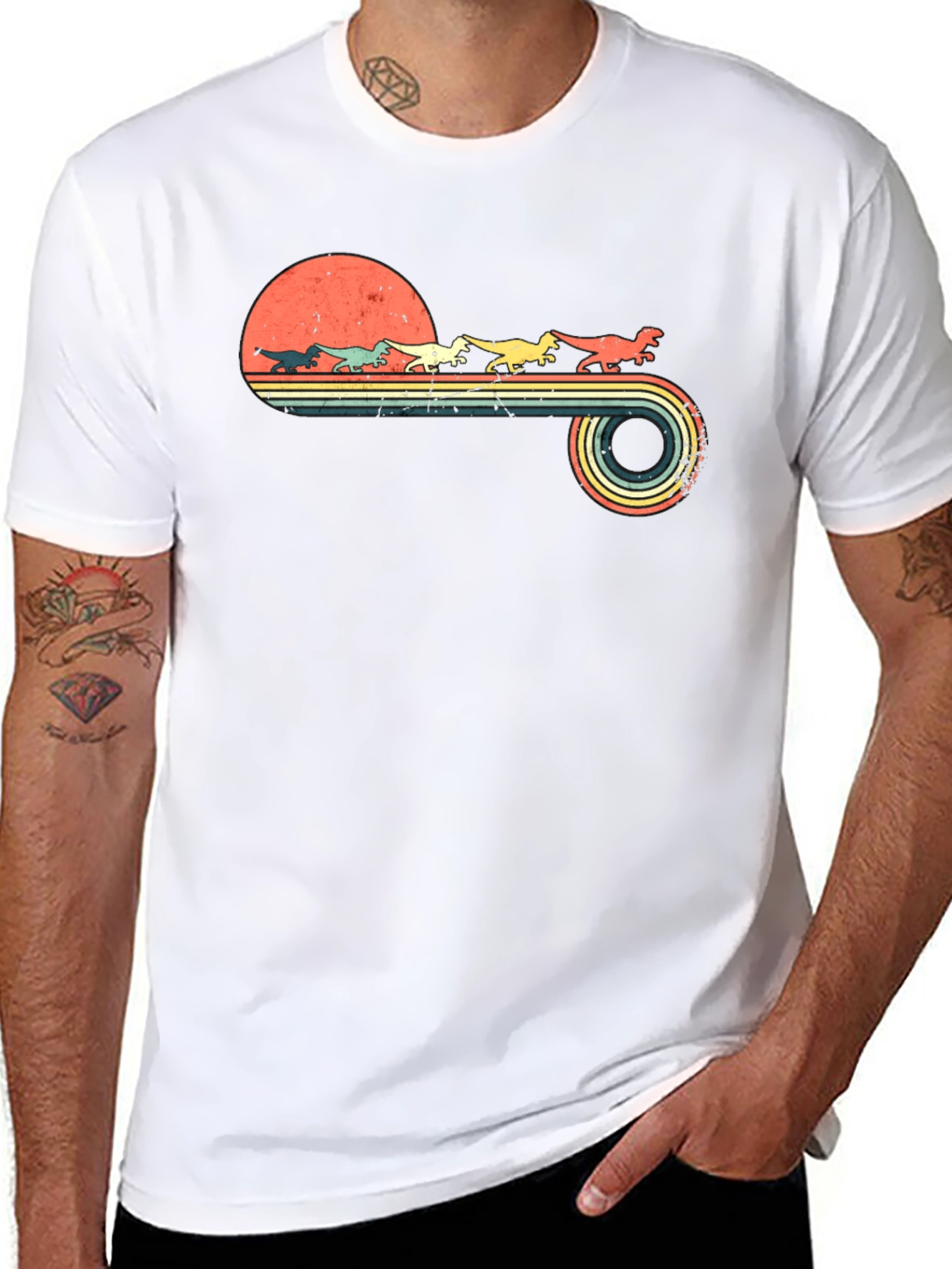 Retro Dinosaur T-Shirt