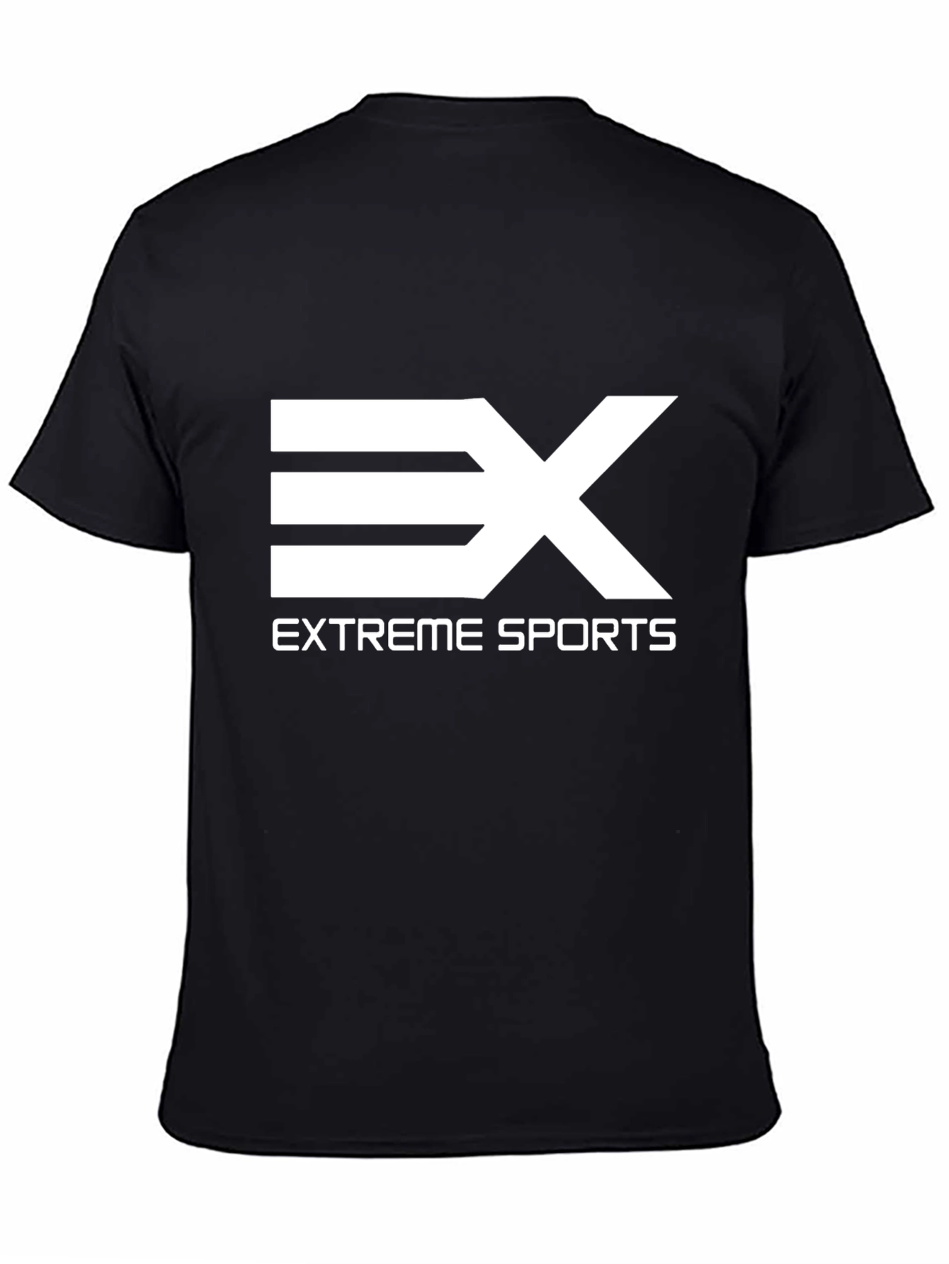 Extreme Sports Black Graphic Tee