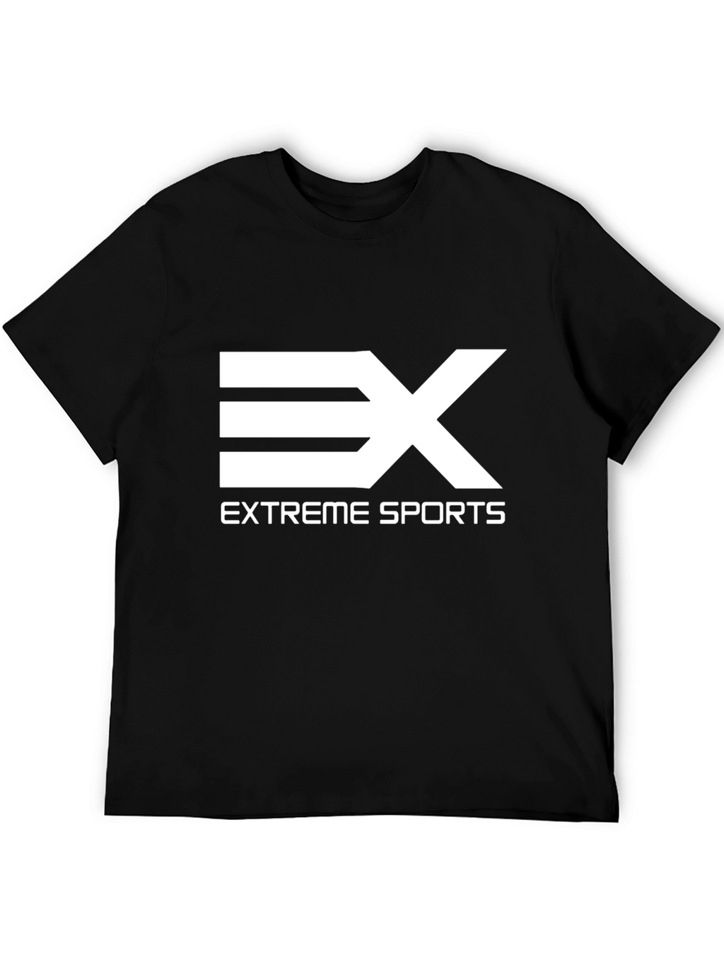 Extreme Sports Black Graphic Tee