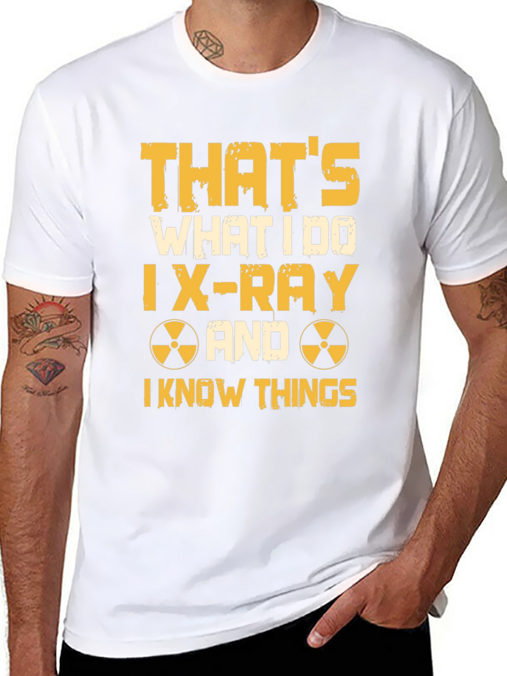 X-Ray Tech T-Shirt - I Know Things Graphic Tee