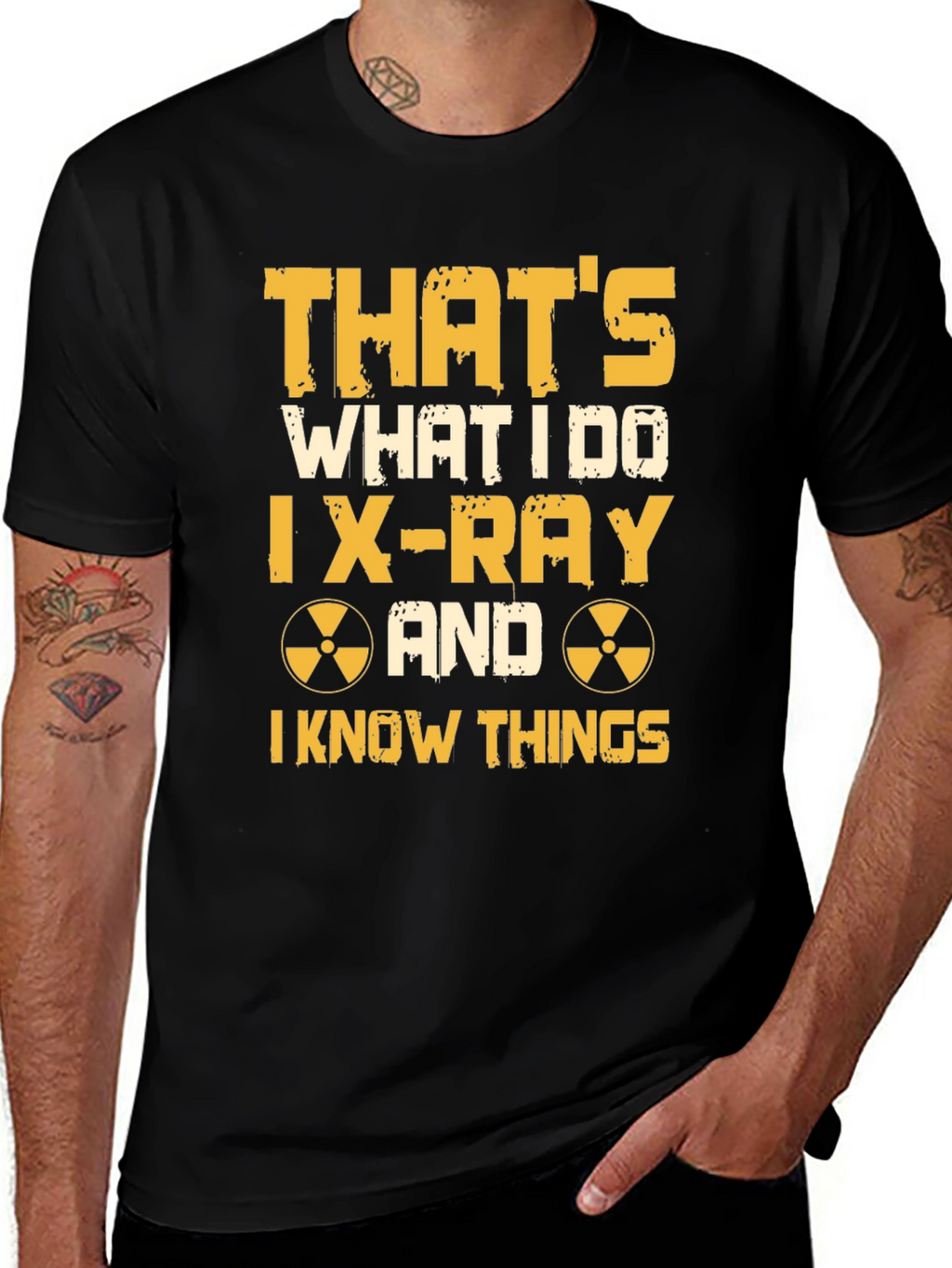X-Ray Tech T-Shirt - I Know Things Graphic Tee