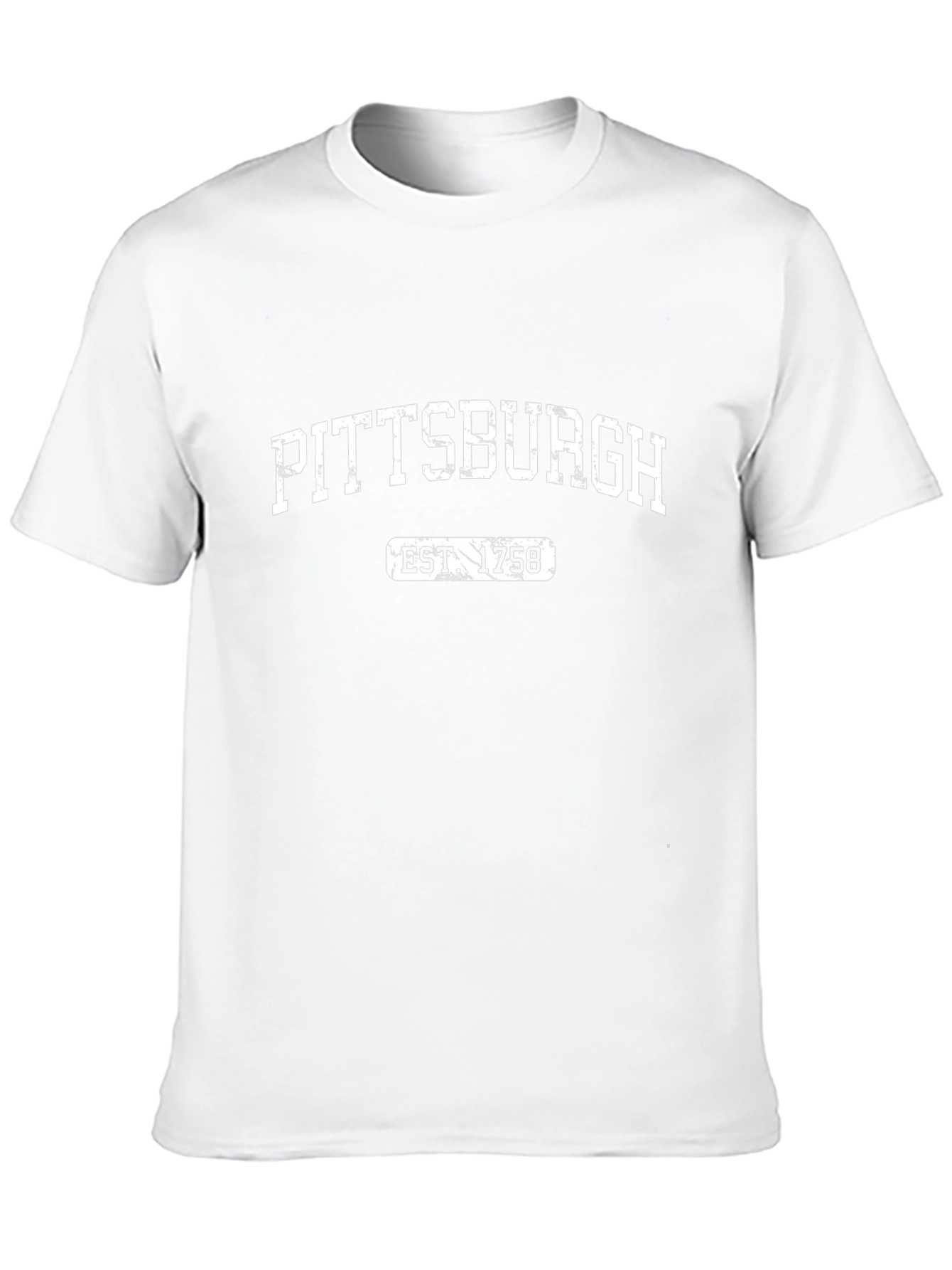 Pittsburgh Est 1758 Black Graphic Tee