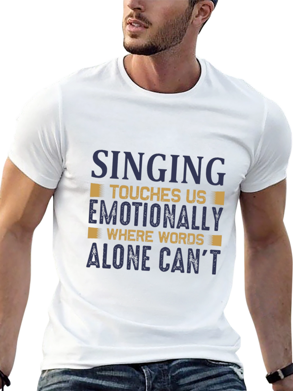 Singing Touches Us Graphic Tee