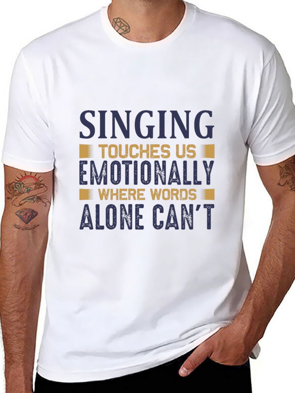 Singing Touches Us Graphic Tee